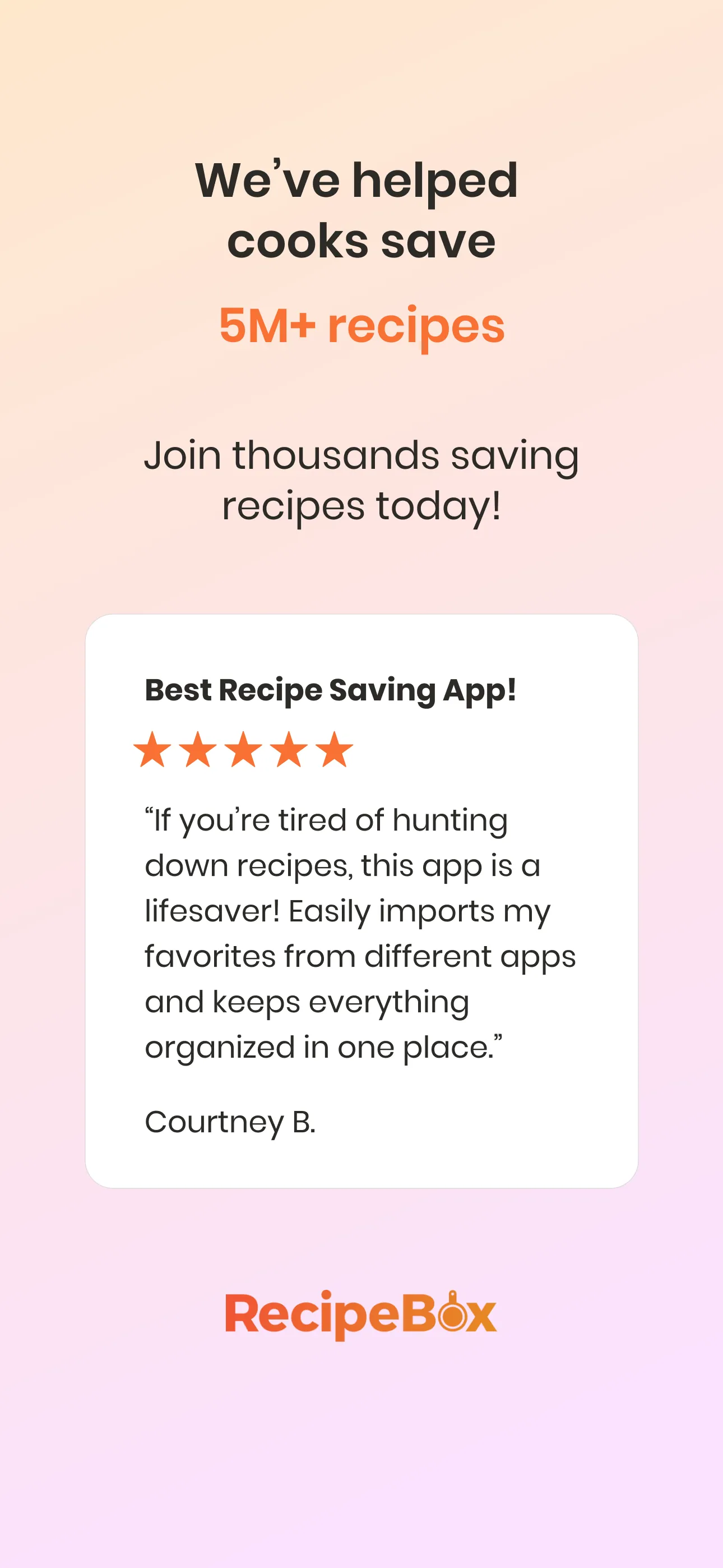 RecipeBox - Save Your Recipes! iphone screenshot 9