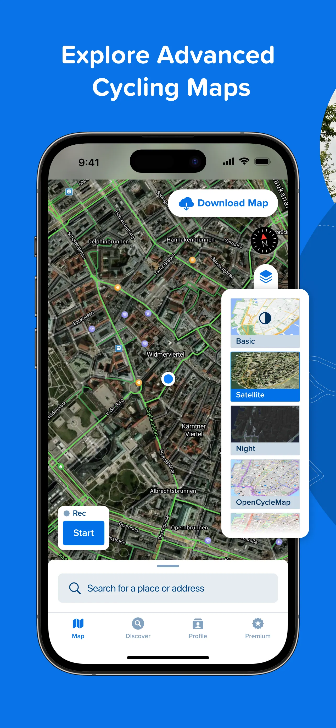 Bikemap: Bicycle Tracker & GPS iphone screenshot 6