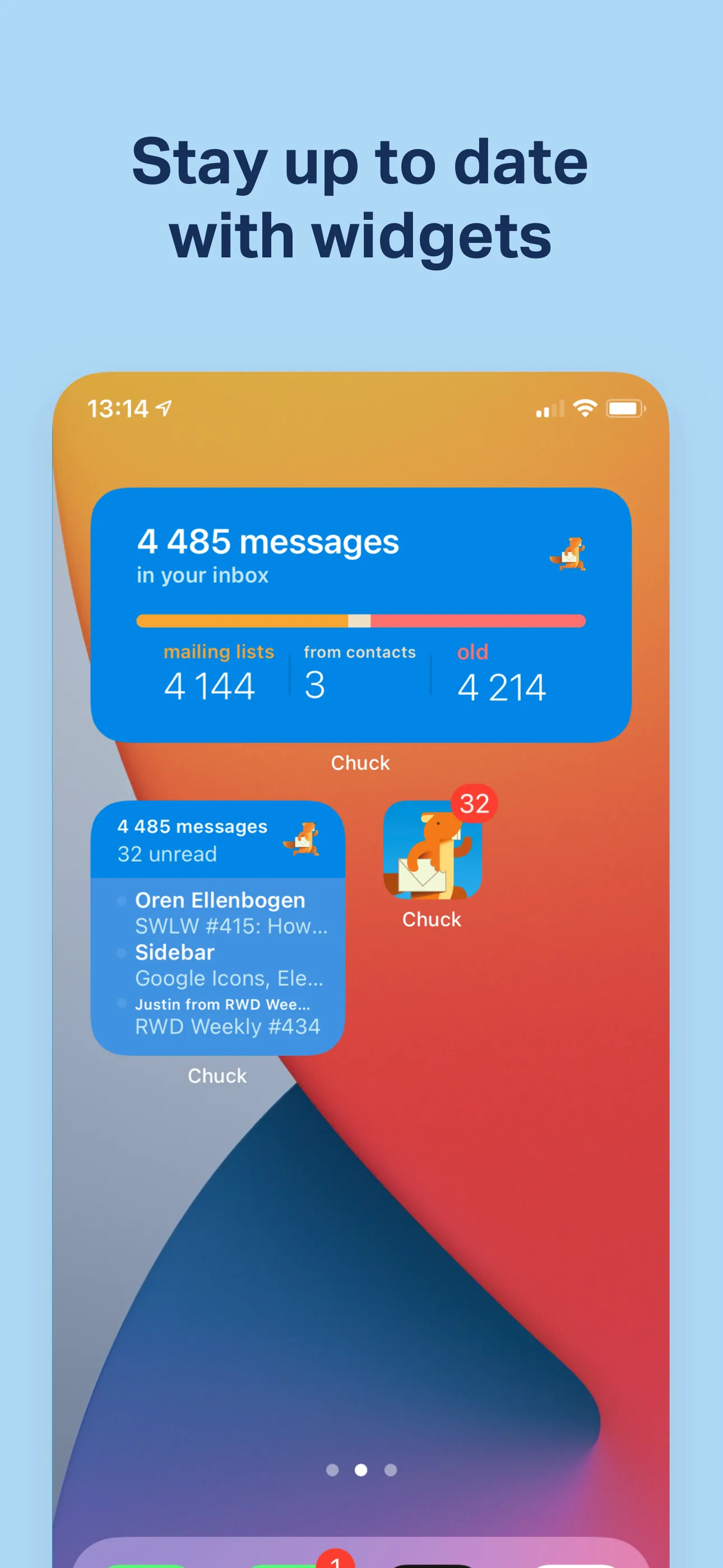 Chuck – Smarter Email with AI iphone screenshot 9