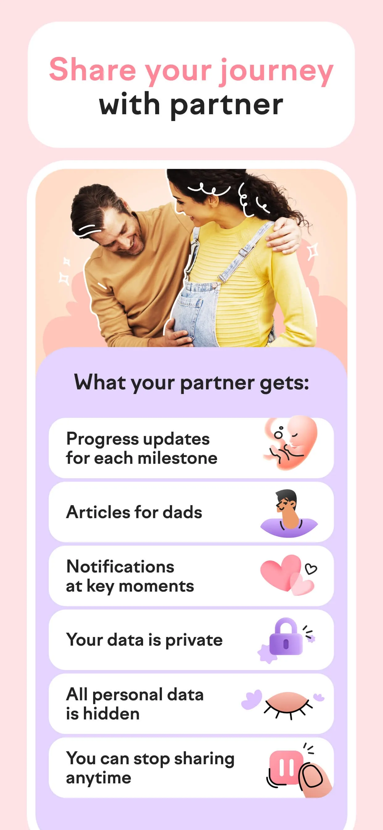 amma: Pregnancy & Baby Tracker iphone screenshot 3