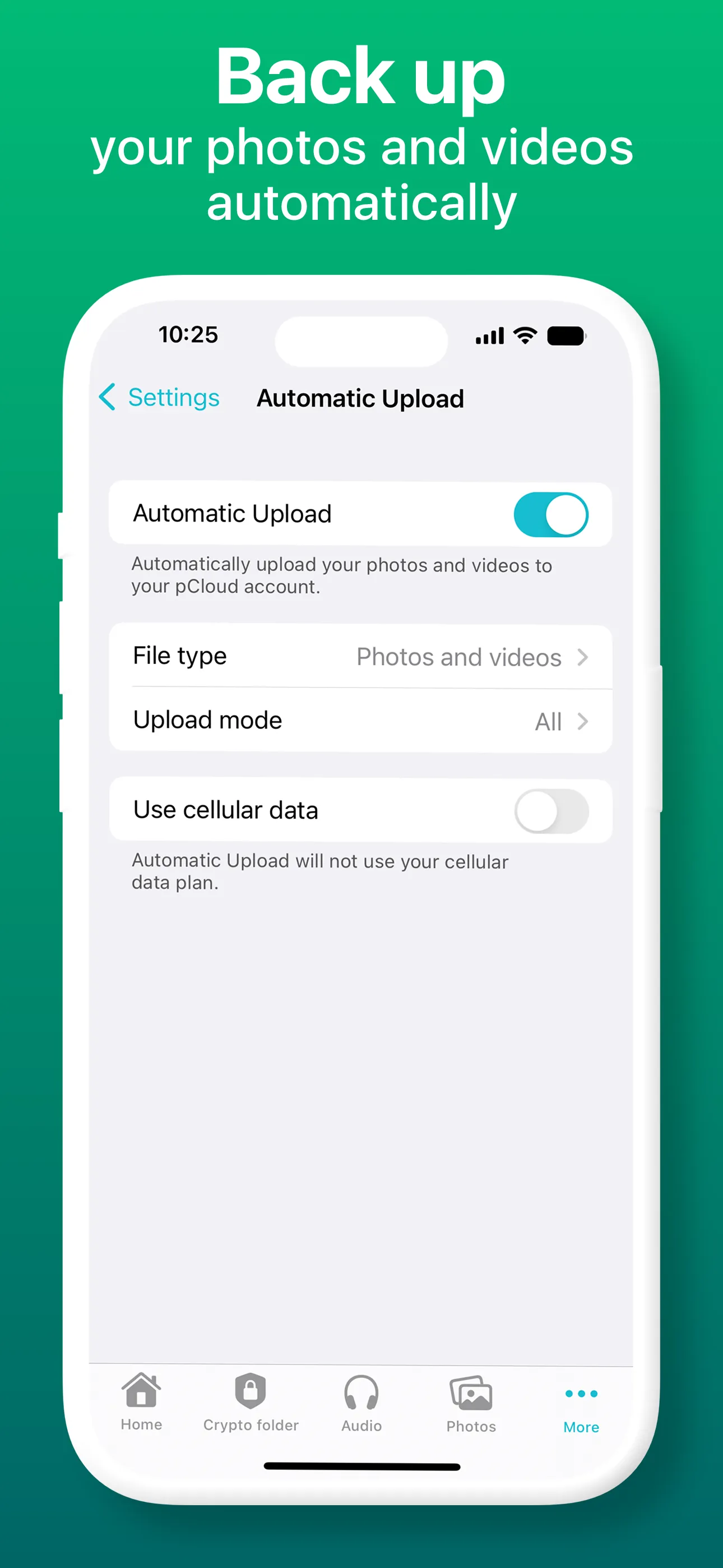 pCloud - Cloud Storage iphone screenshot 3