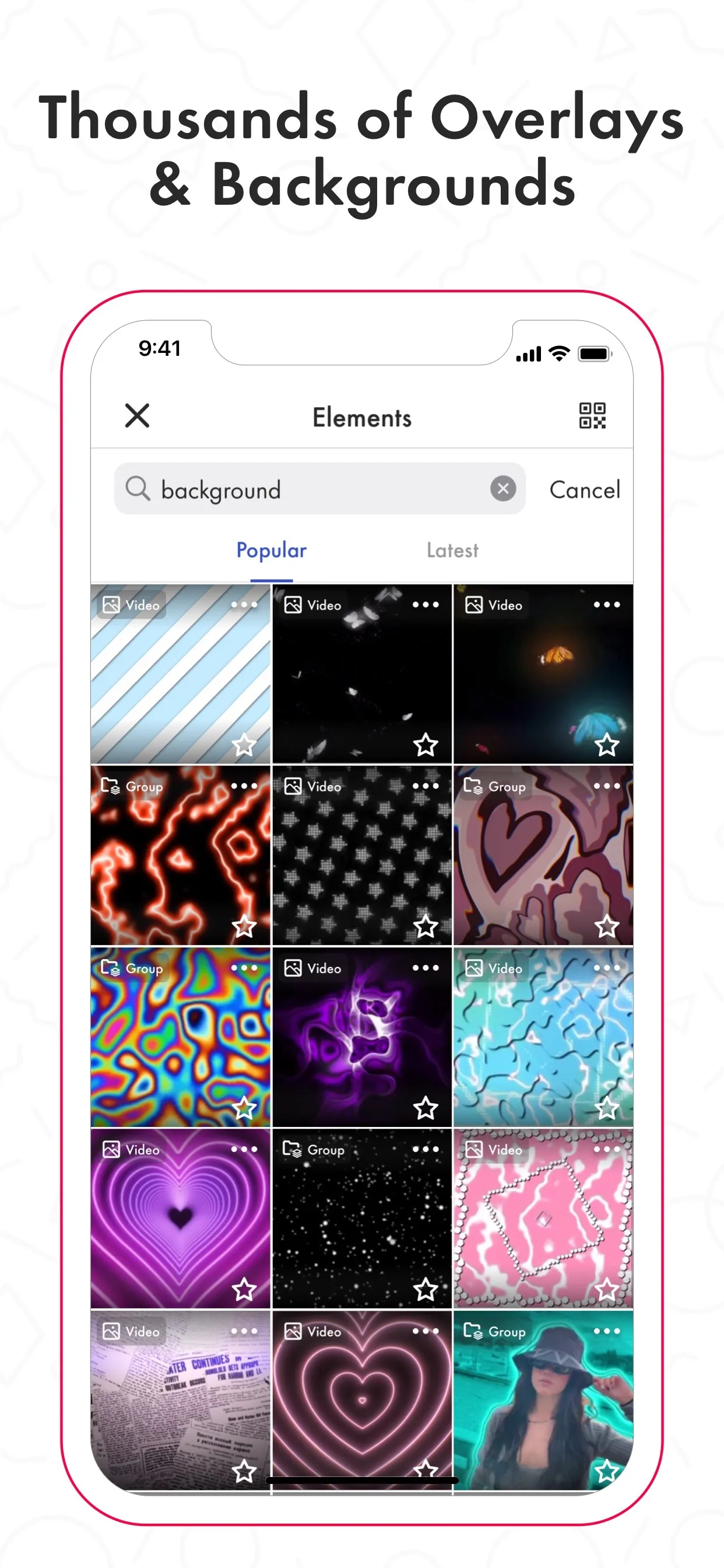 Funimate Video & Motion Editor iphone screenshot 9