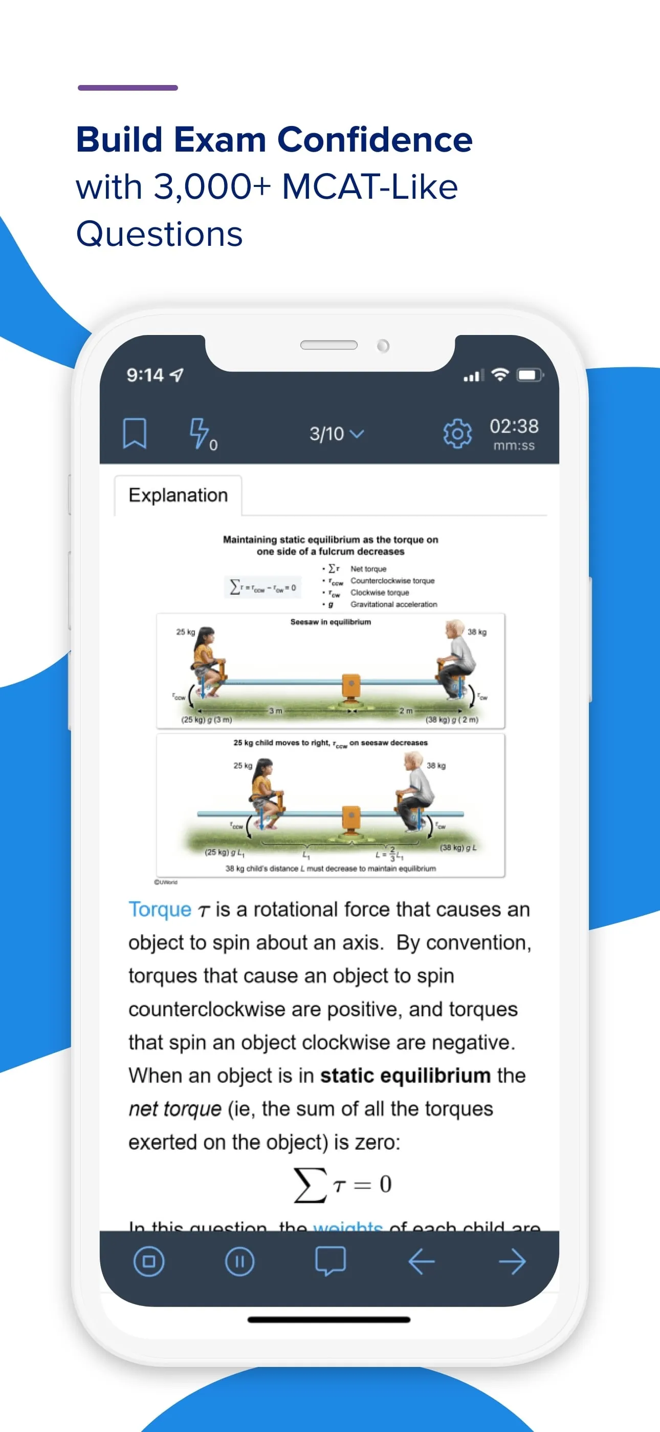 UWorld MCAT Prep: Score Higher iphone screenshot 5