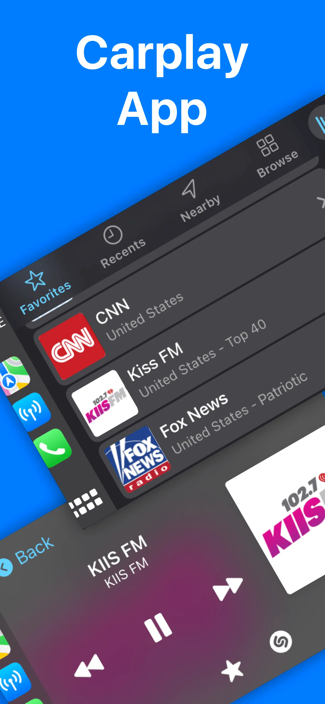 FM Radio App iphone screenshot 4