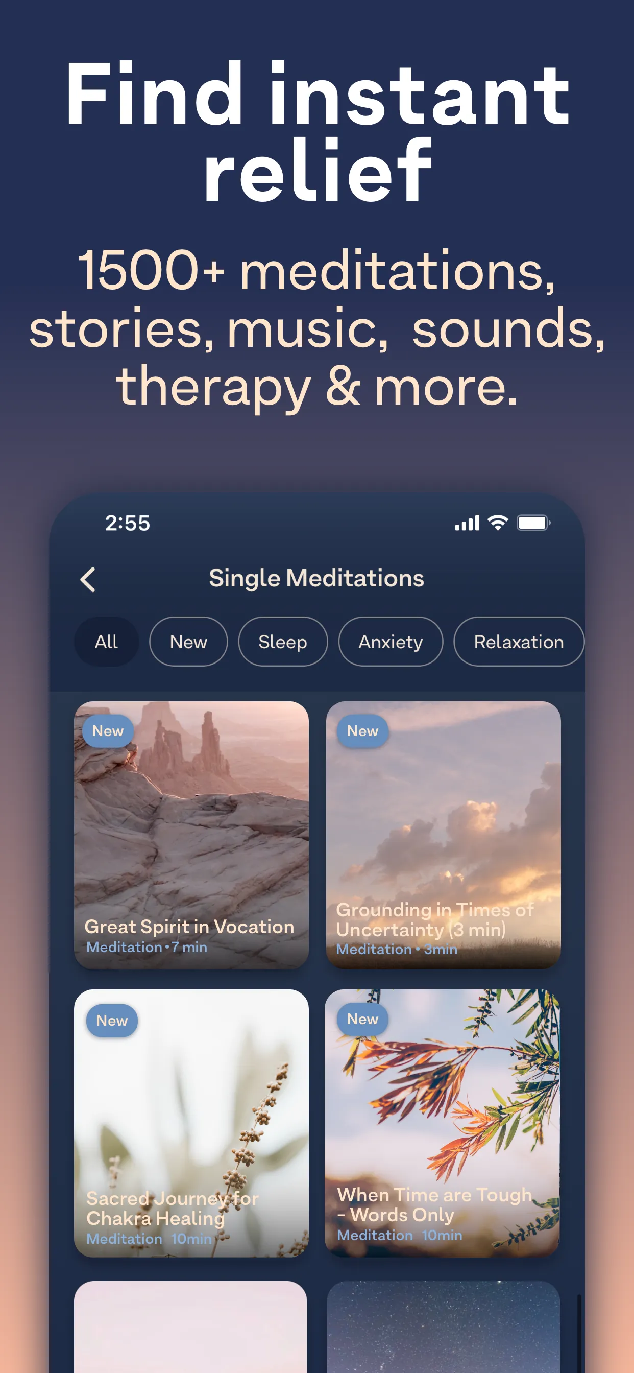 Breethe: Sleep & Meditation iphone screenshot 6