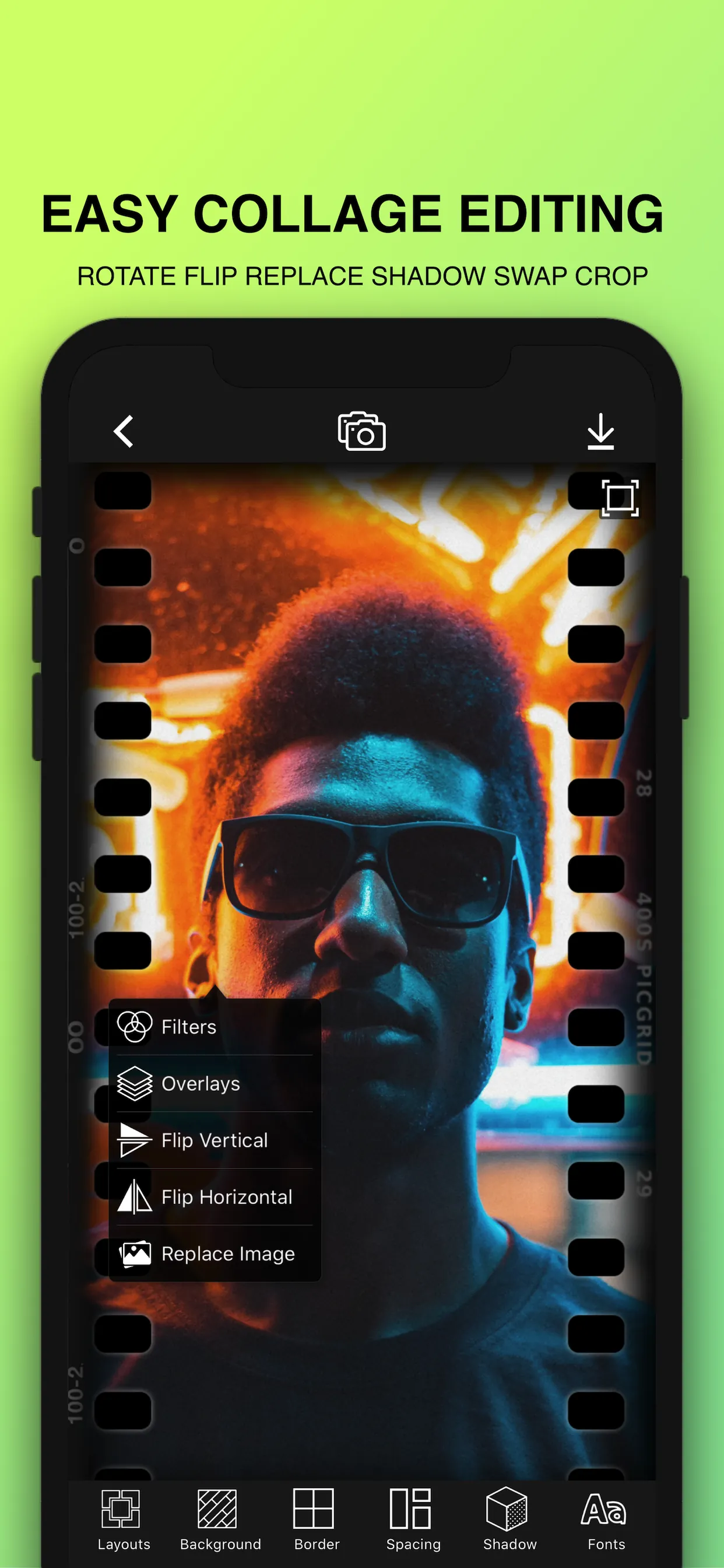 Photo Collage Maker : Pic Grid iphone screenshot 4