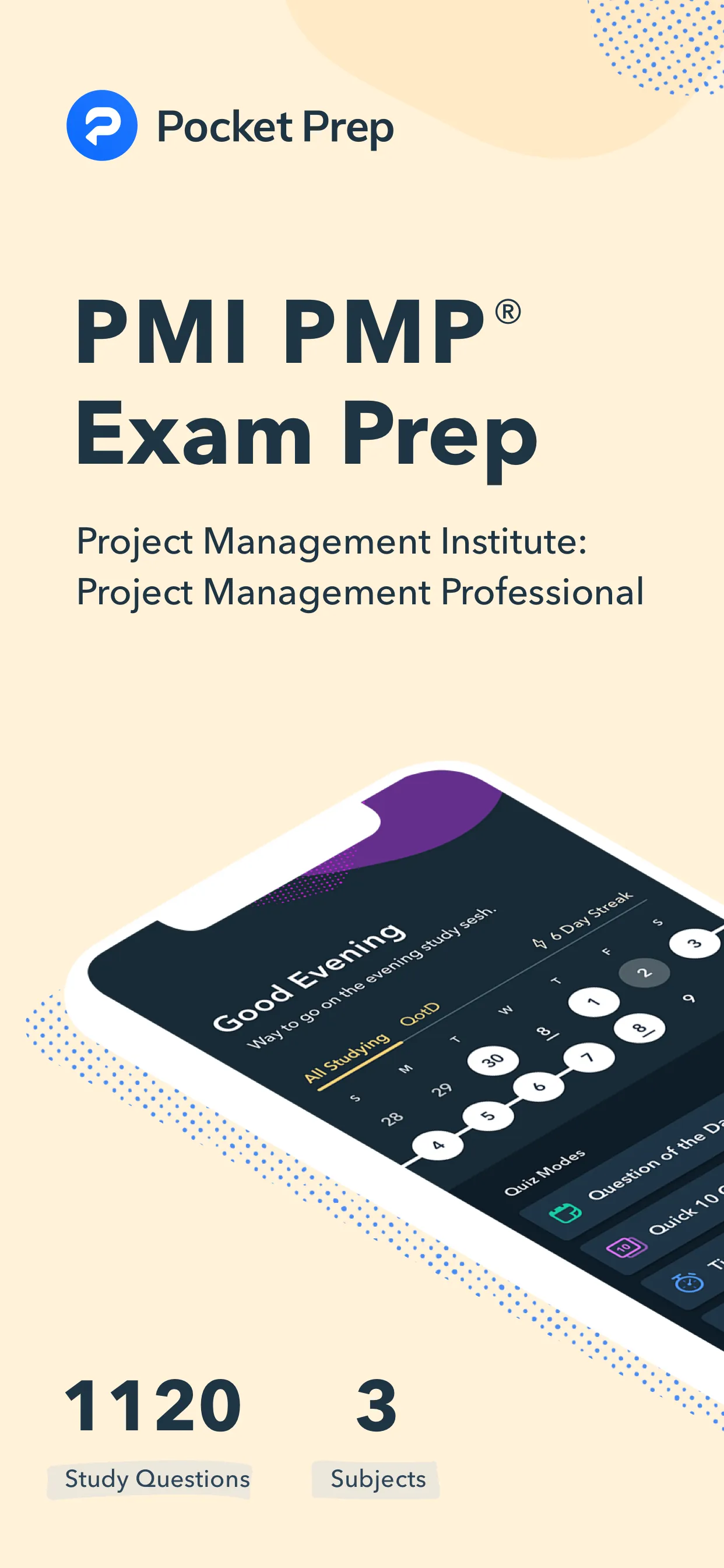 Pocket Prep PMP 2025 iphone screenshot 1