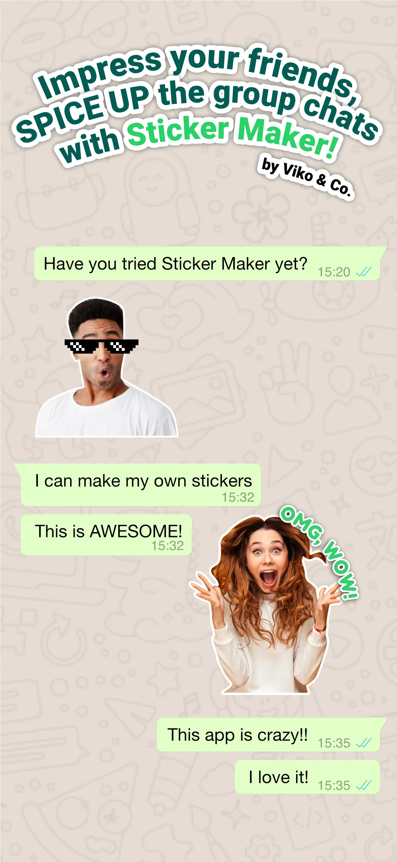 Sticker Maker Studio iphone screenshot 1