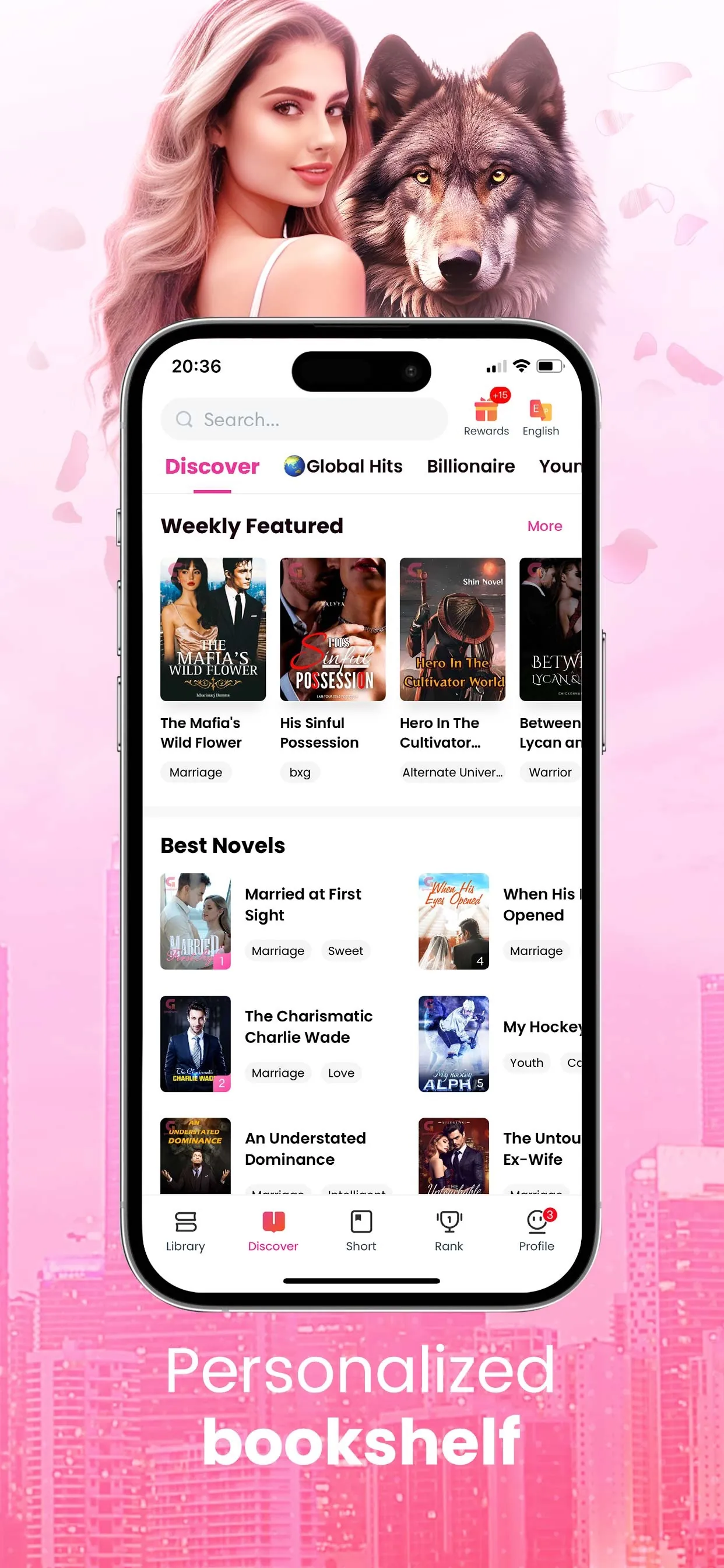 GoodNovel - Booktok,Stories iphone screenshot 3