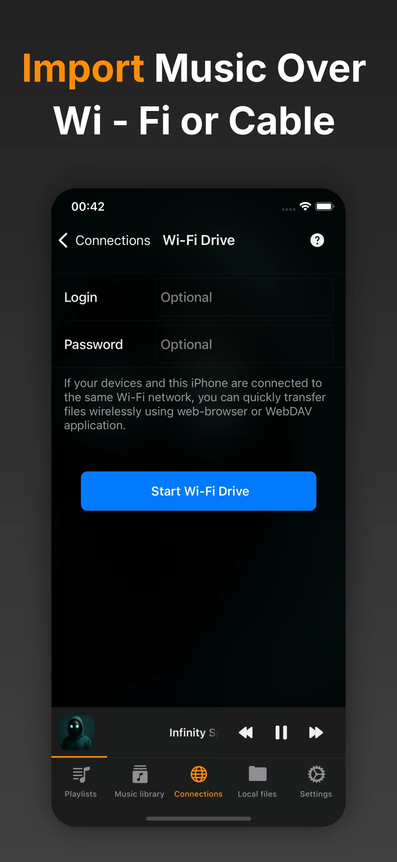 Flacbox: Hi-Res Music Player iphone screenshot 10