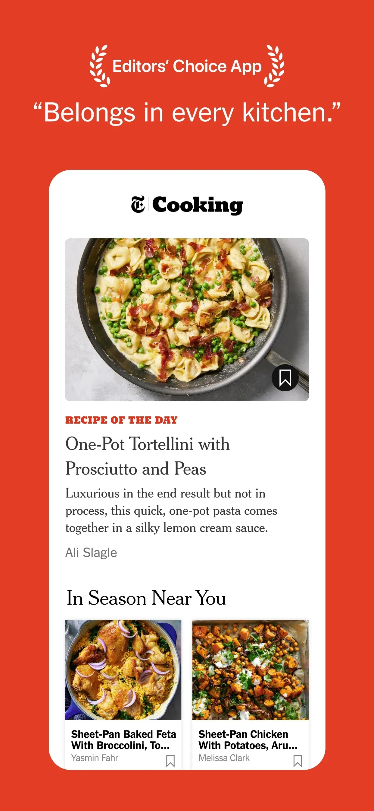 NYT Cooking: Recipes & Tips iphone screenshot 3