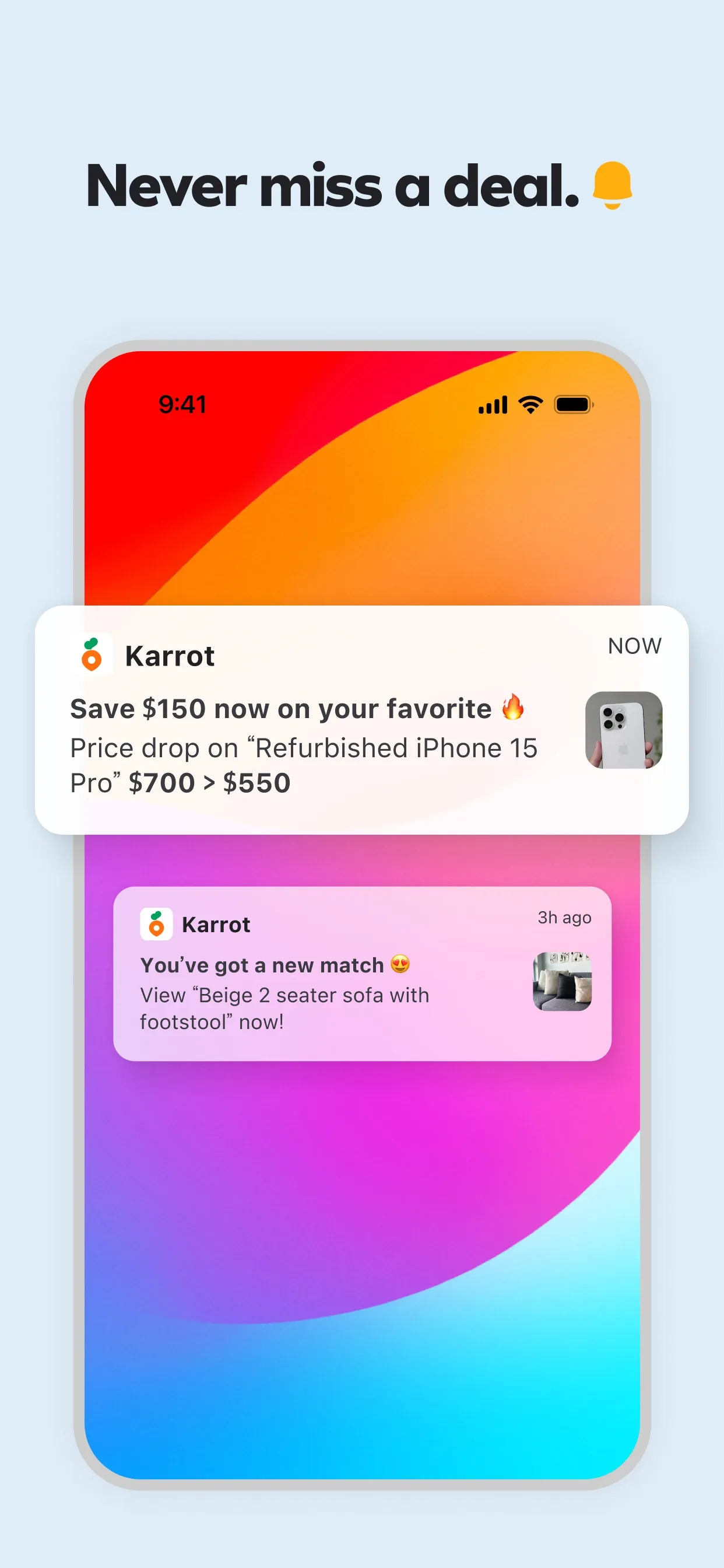 Karrot - Buy & sell locally iphone screenshot 8