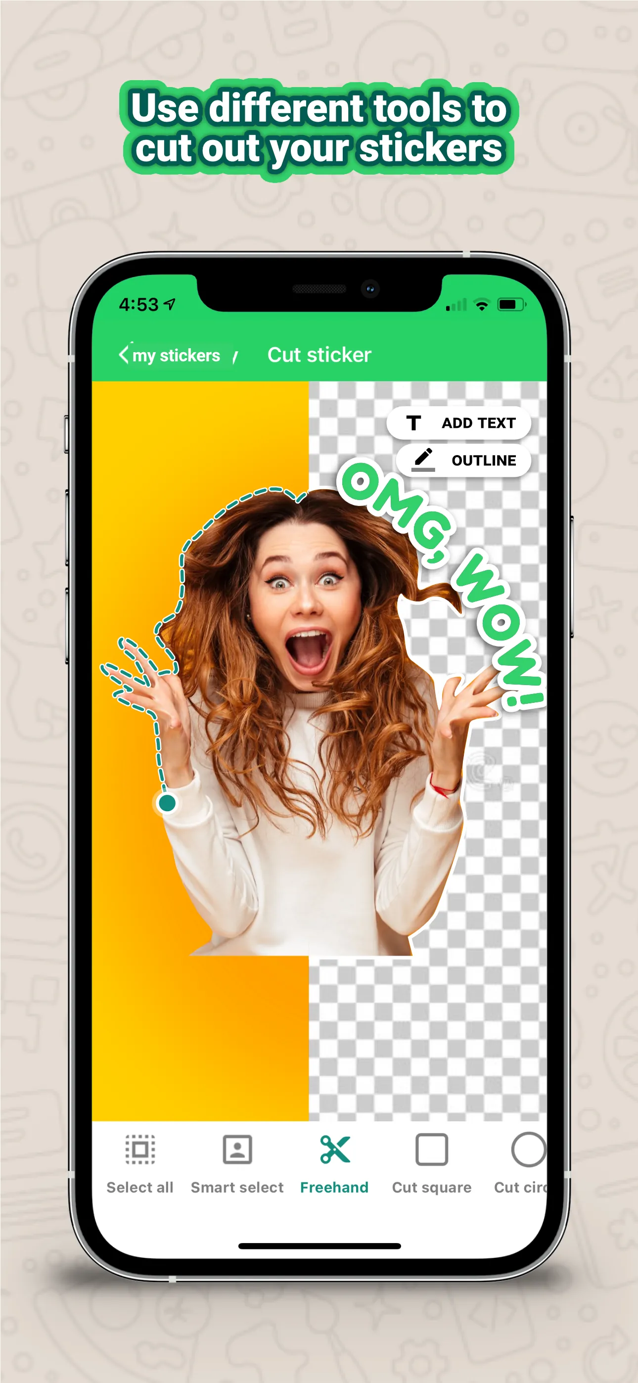 Sticker Maker Studio iphone screenshot 7