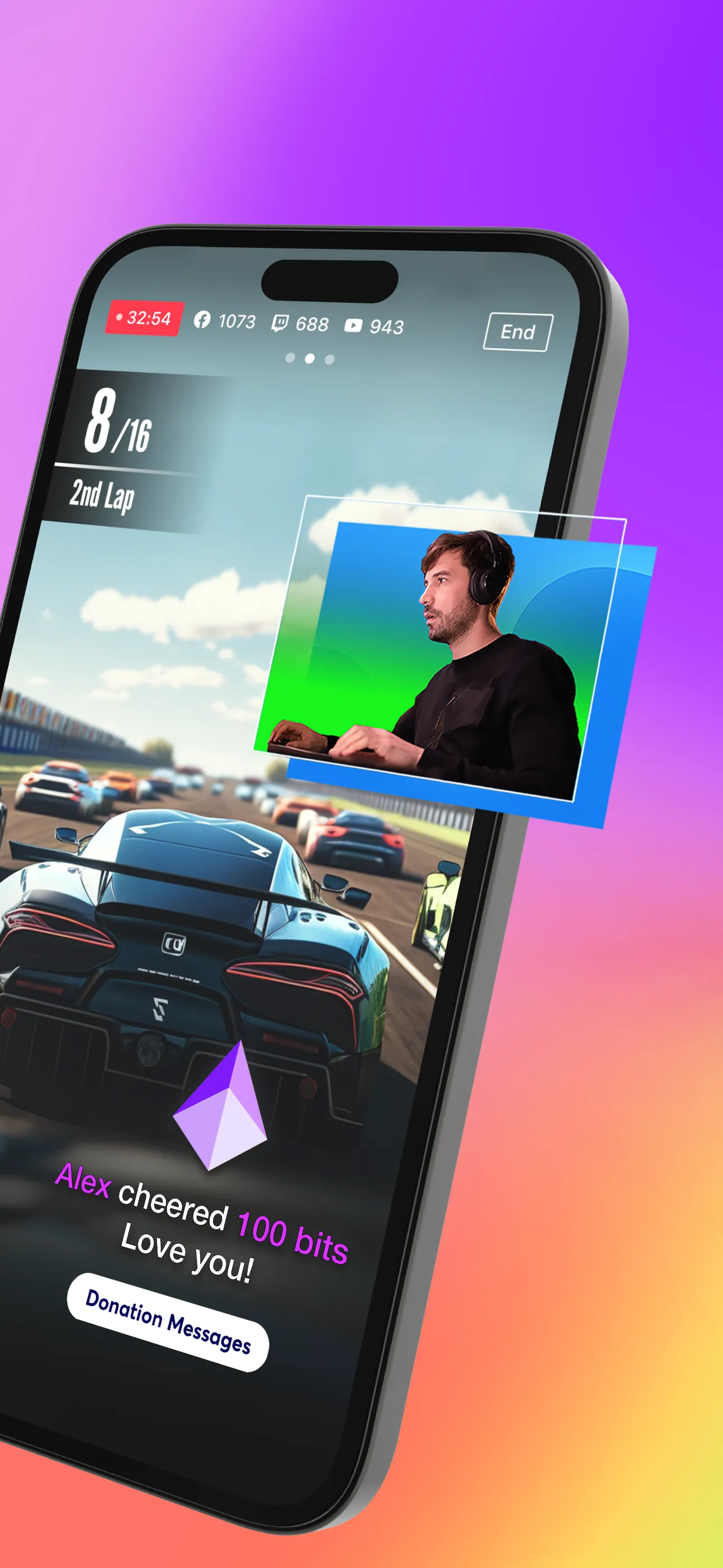 PRISM: Live Streaming App iphone screenshot 3