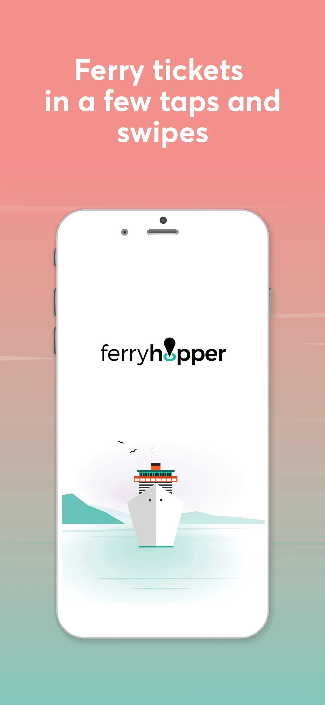 Ferryhopper iphone screenshot 1