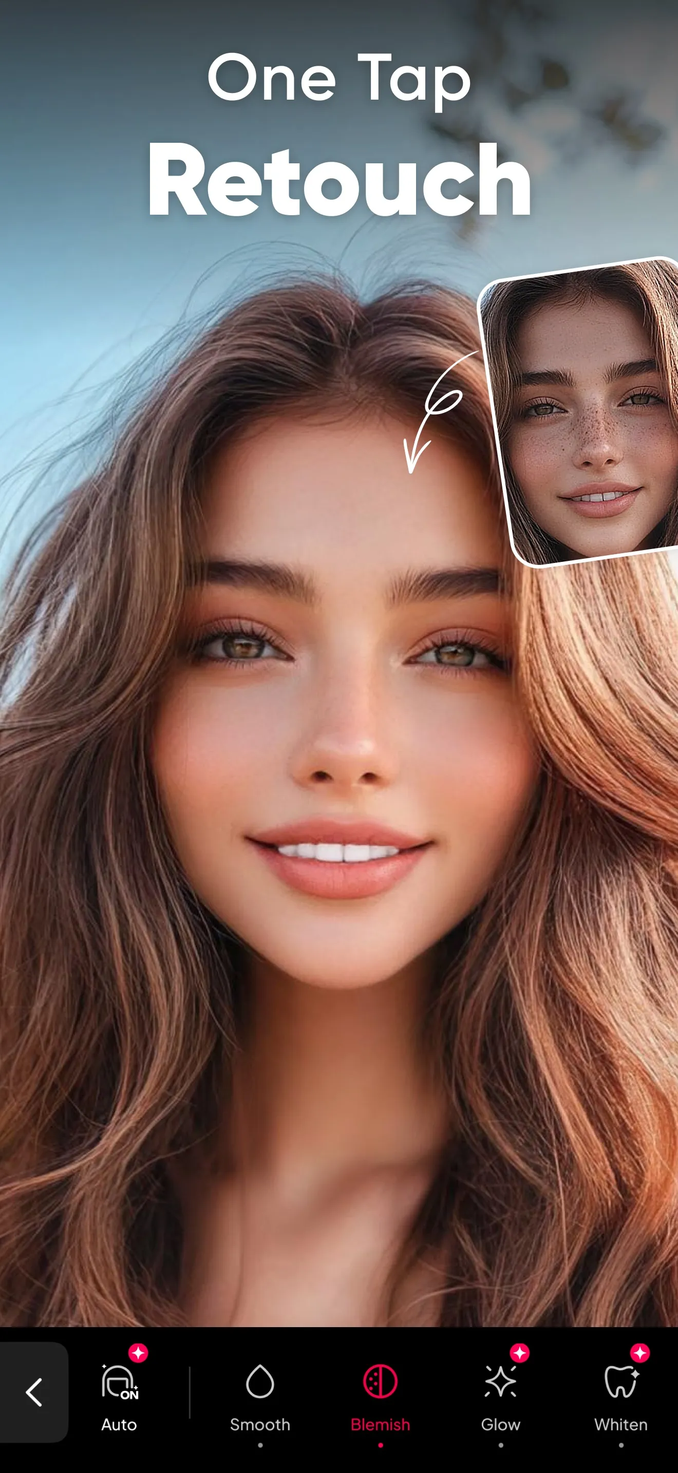 Beauty Editor : Face Retouch iphone screenshot 1