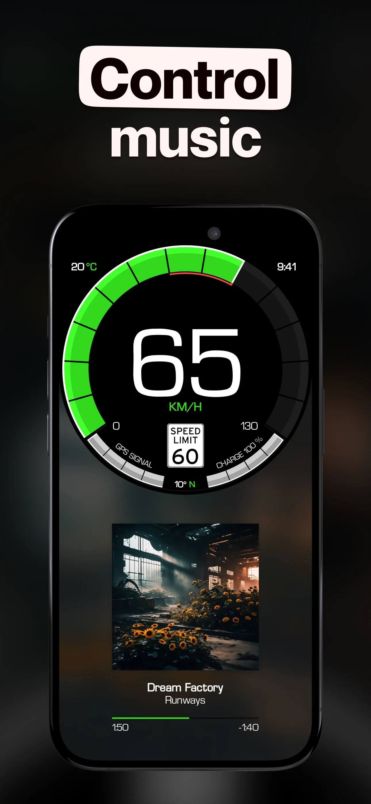 GPS Speedometer MPH Tracker iphone screenshot 8