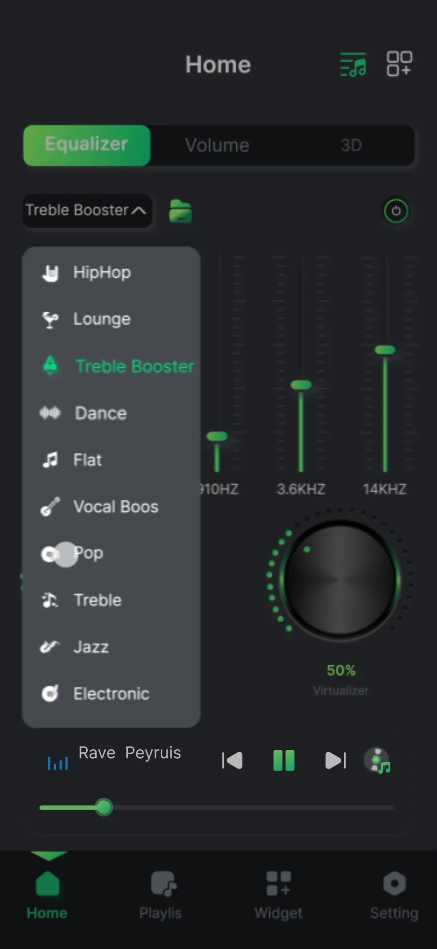 Volume Booster - EQ Amplifier iphone screenshot 1