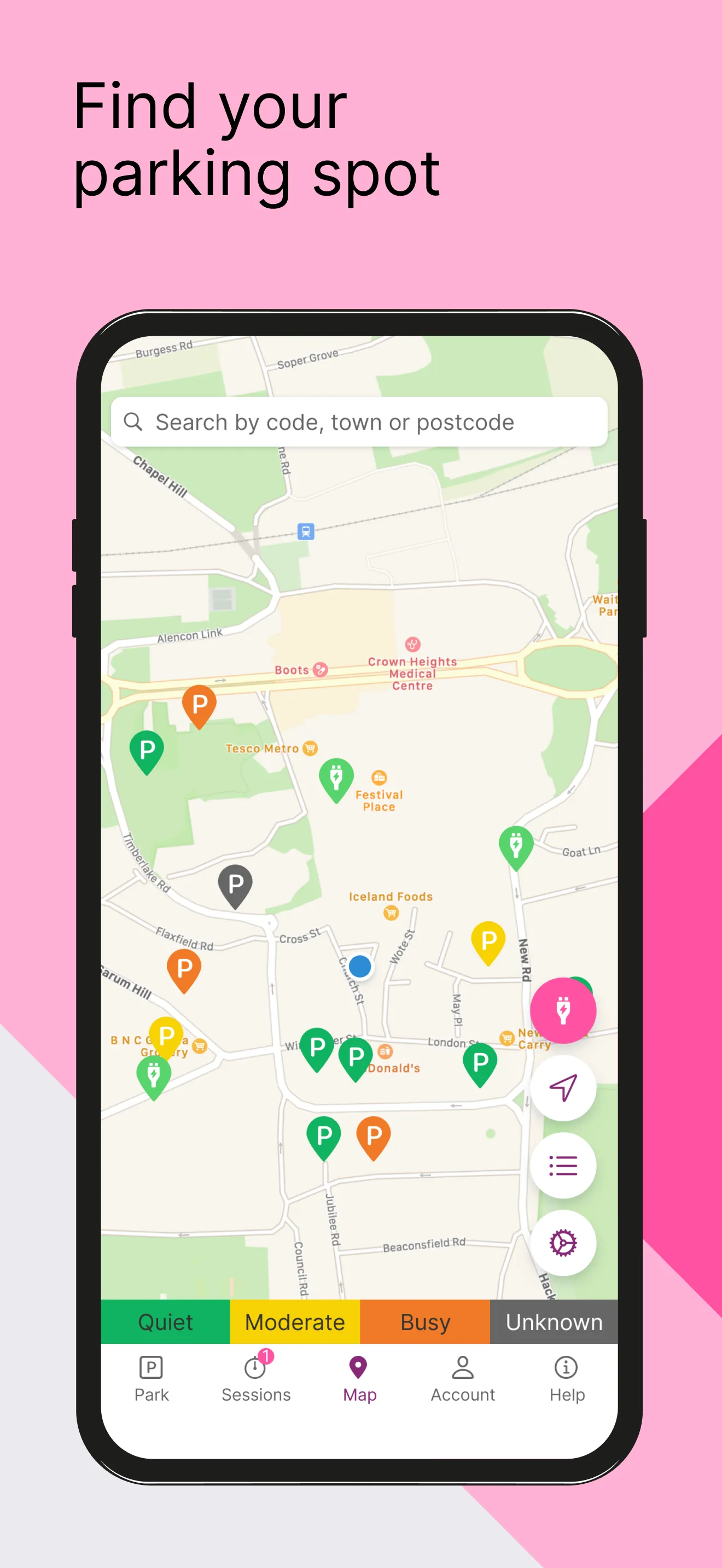 RingGo: Mobile Car Parking App iphone screenshot 4