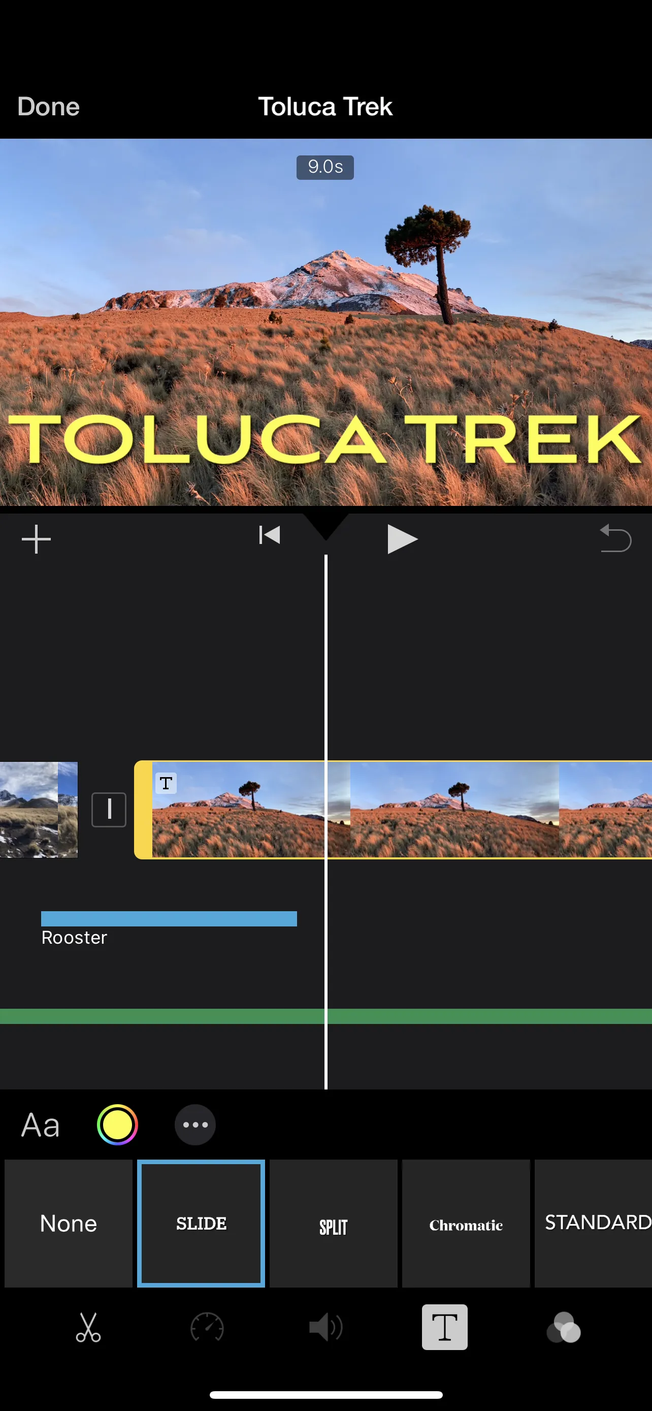 iMovie iphone screenshot 6