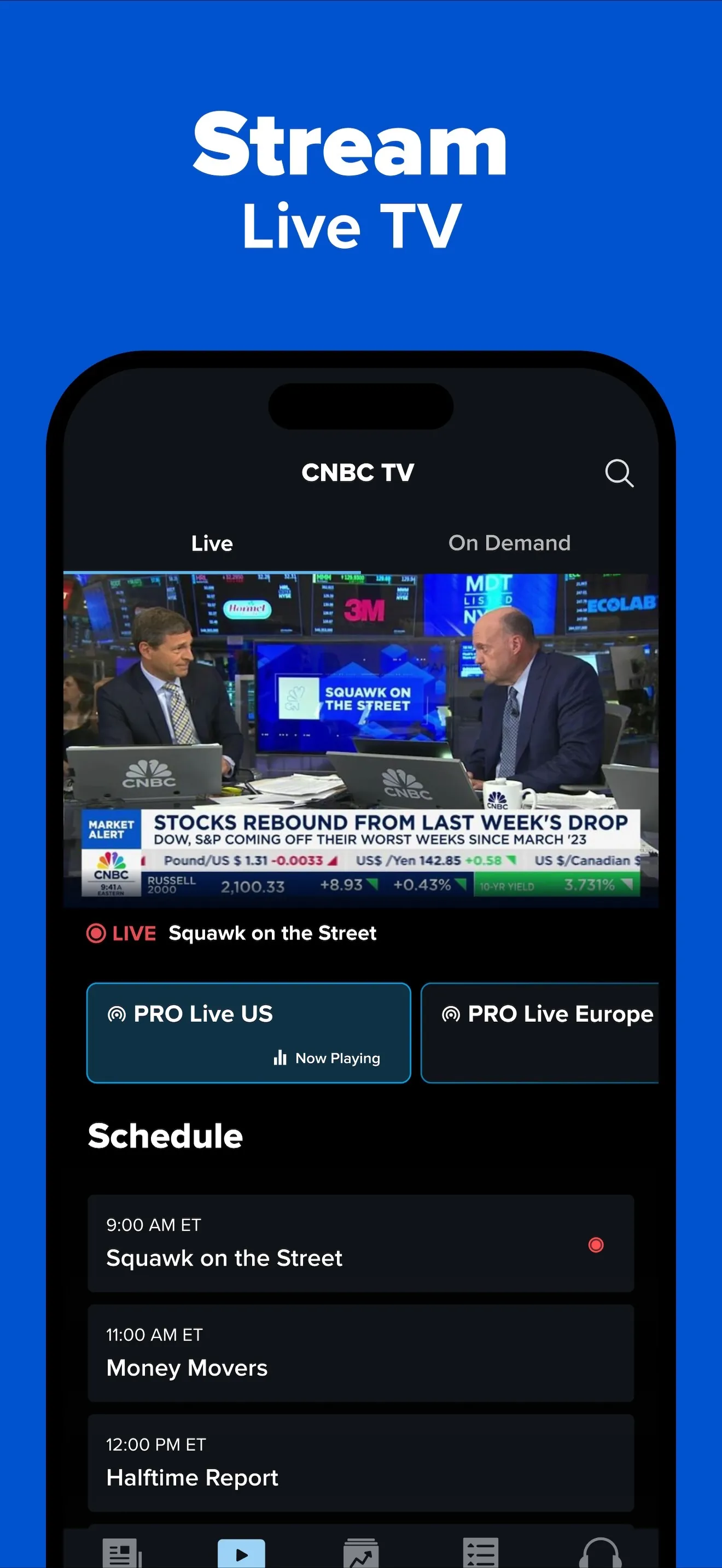 CNBC: Stock Market & Business iphone screenshot 6