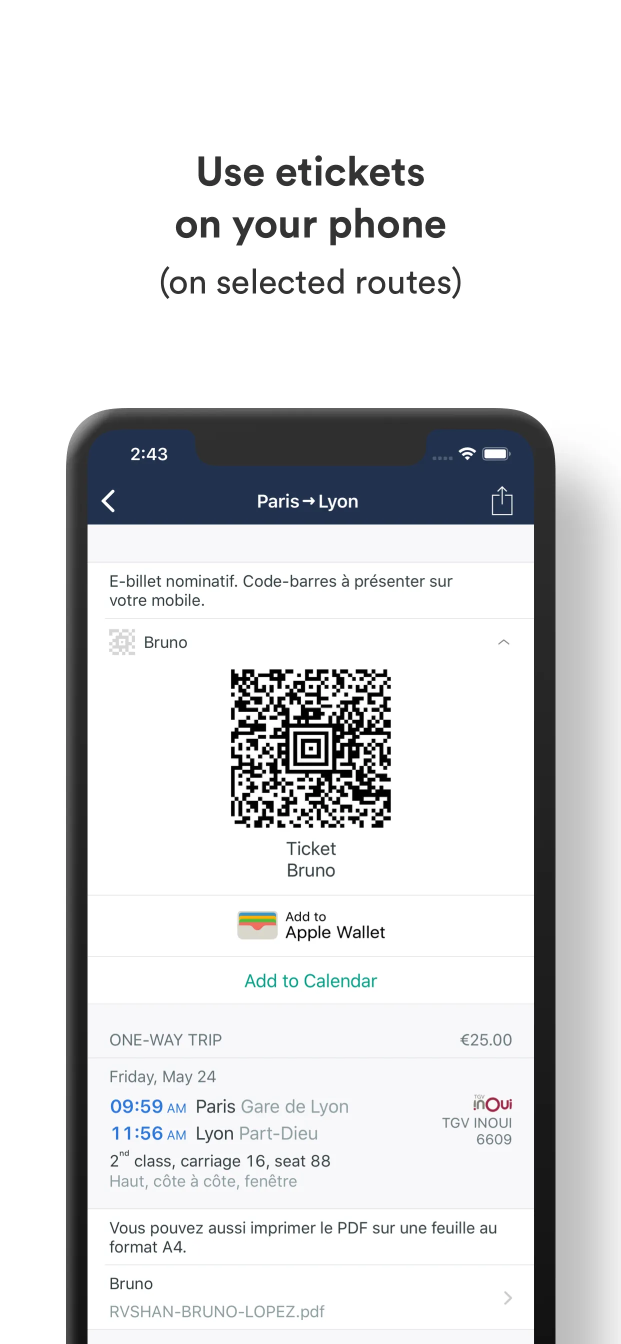 Trainline Business EU iphone screenshot 3