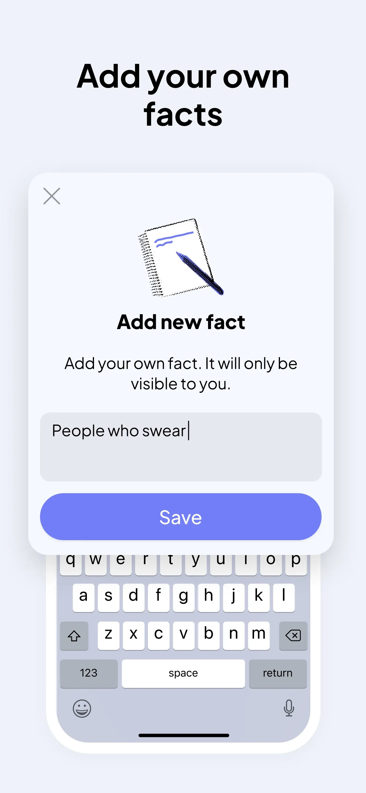Facts - Daily Random Trivia iphone screenshot 6