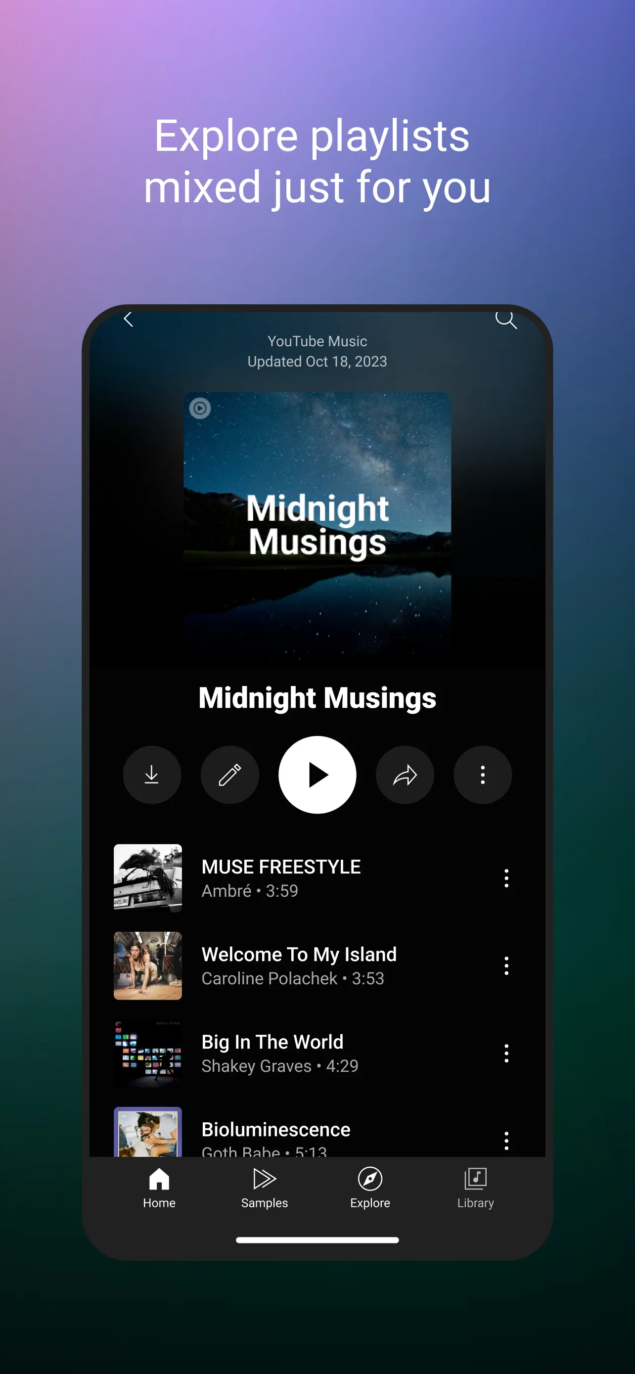 YouTube Music iphone screenshot 4