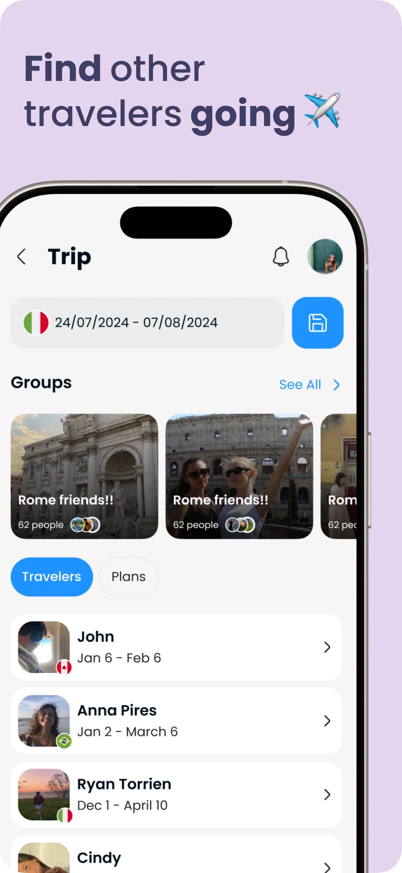 Going Solo: Travel Friends iphone screenshot 4