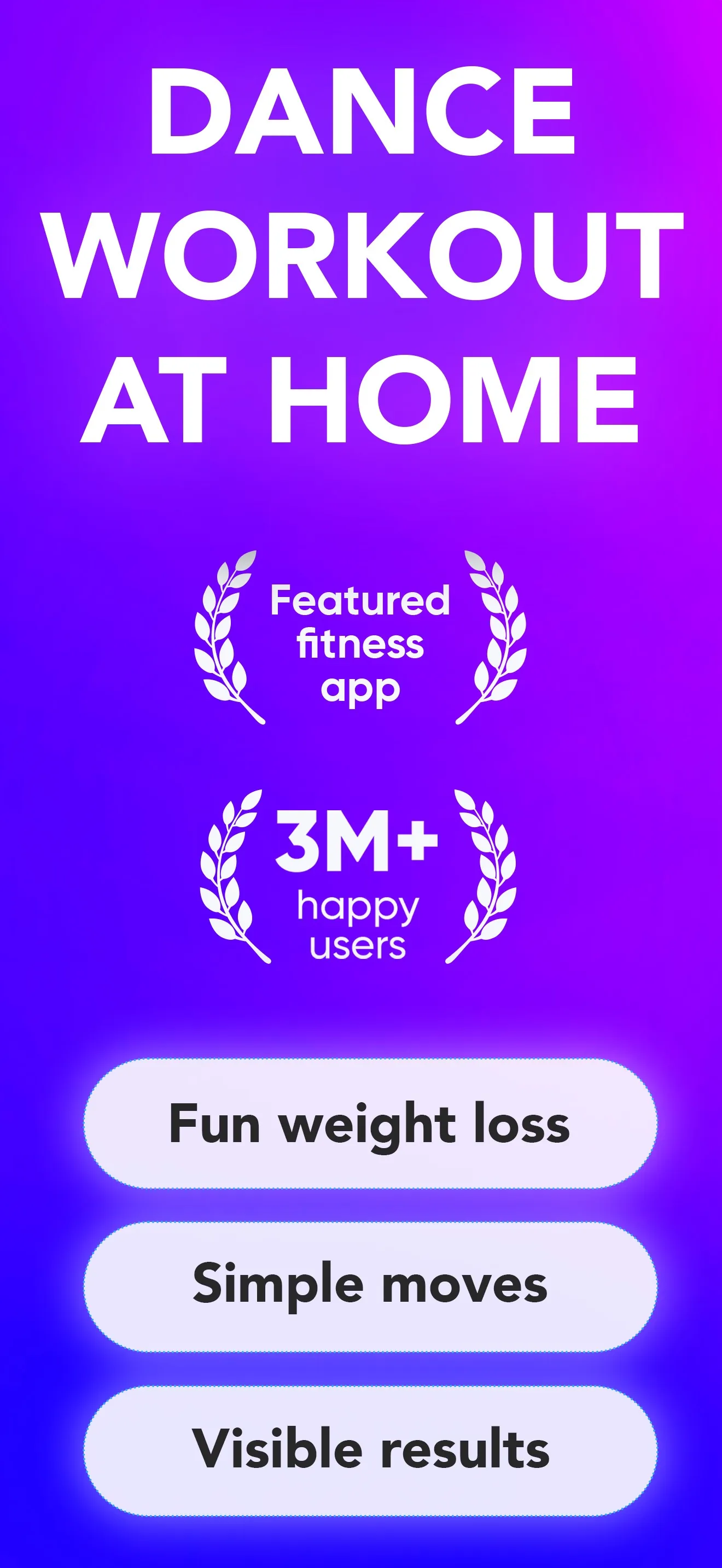 Dancebit: Weight Loss Workouts iphone screenshot 1