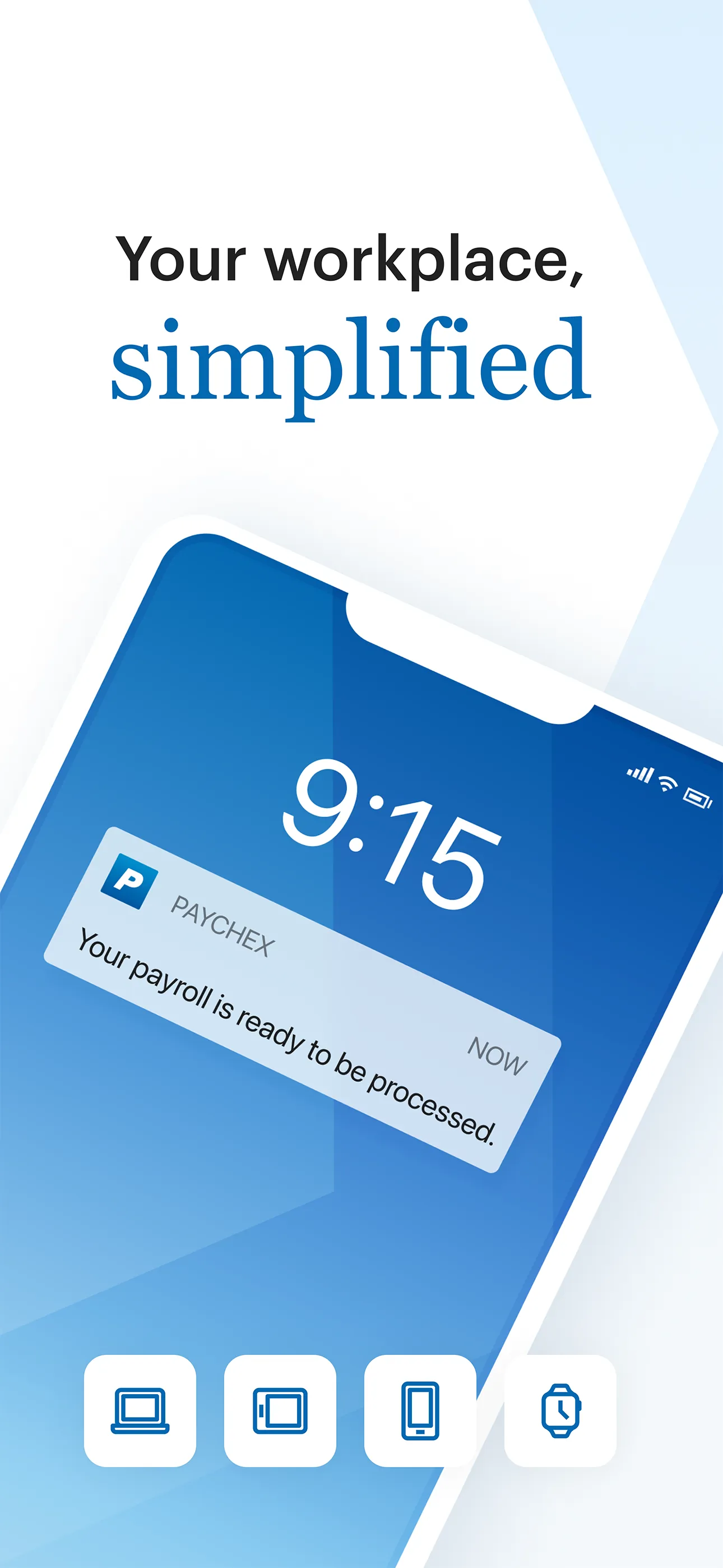 Paychex Flex iphone screenshot 1