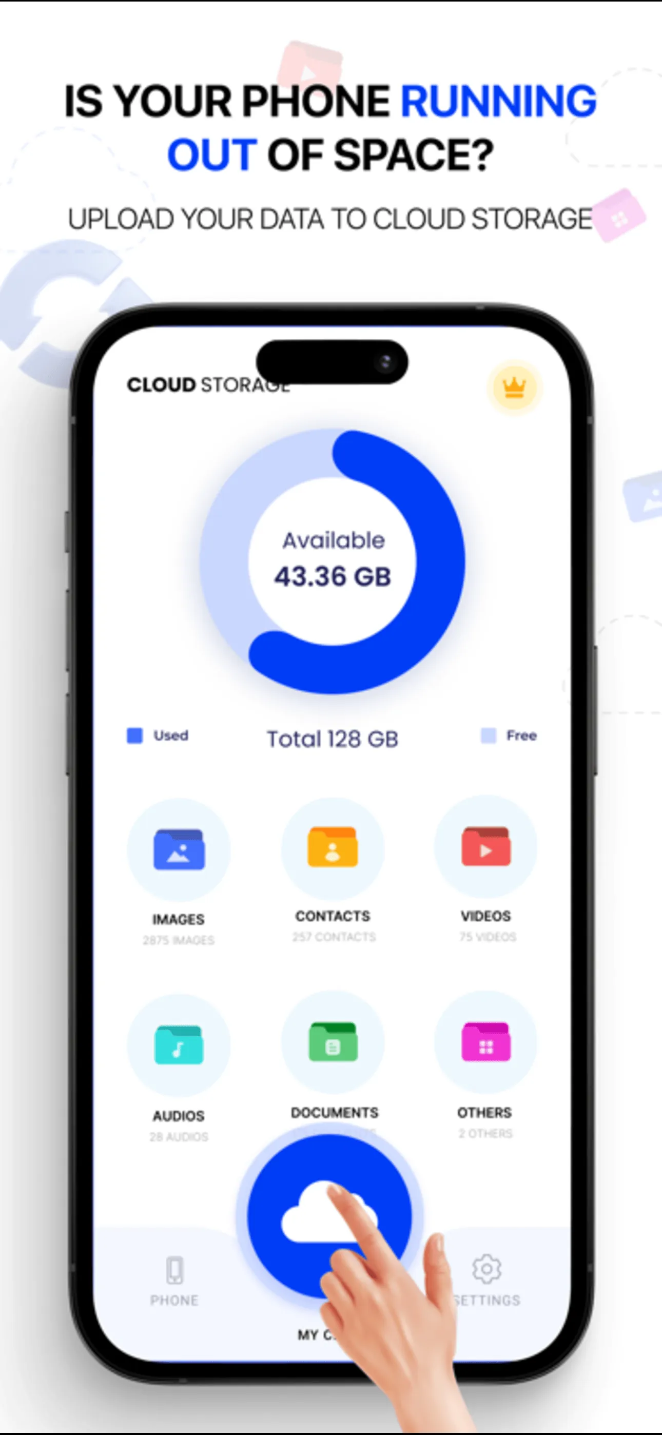 Cloud Storage: Cloud Drive App iphone screenshot 2