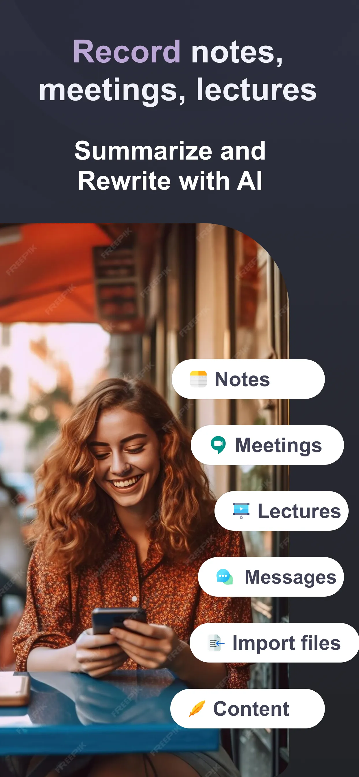 SpeakApp AI: Voice Notes iphone screenshot 2