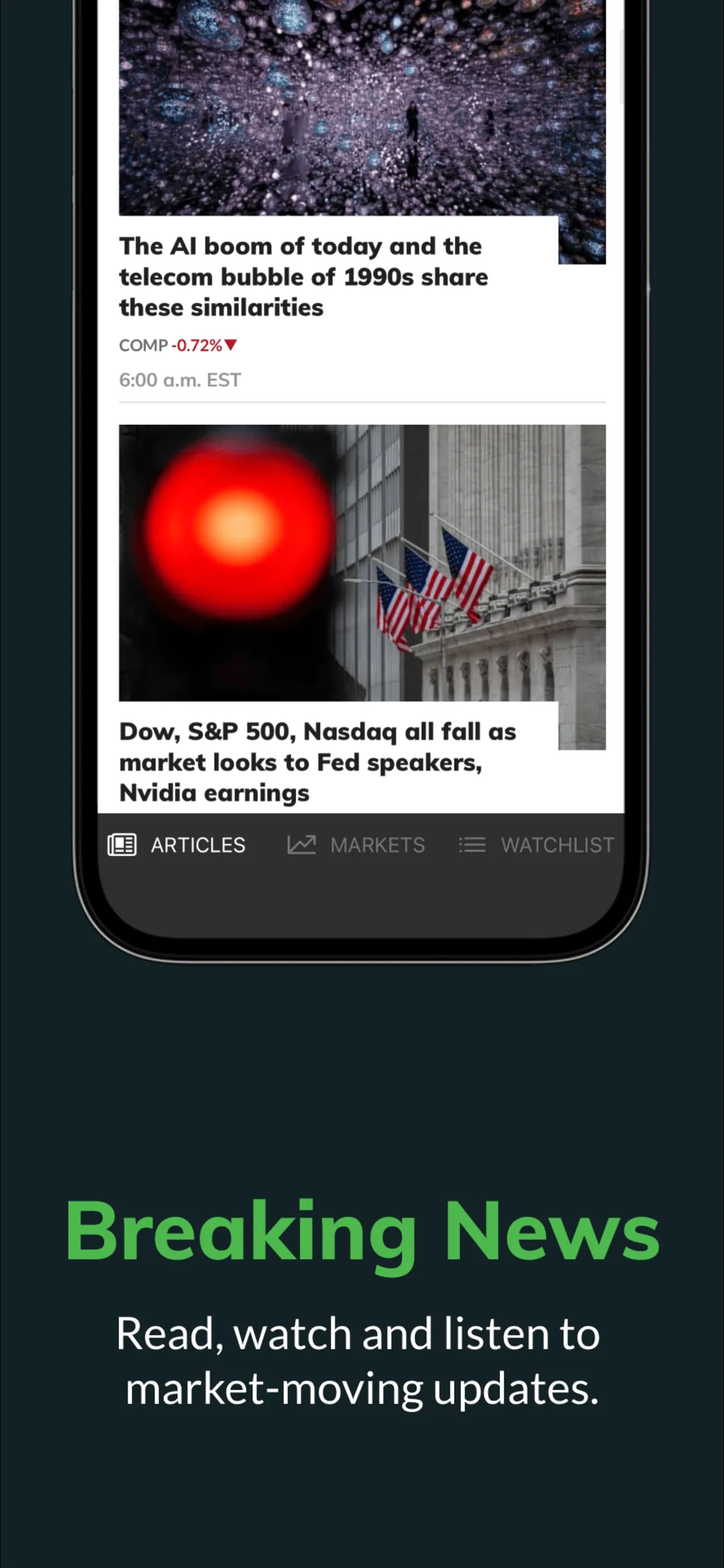 MarketWatch - News & Data iphone screenshot 4