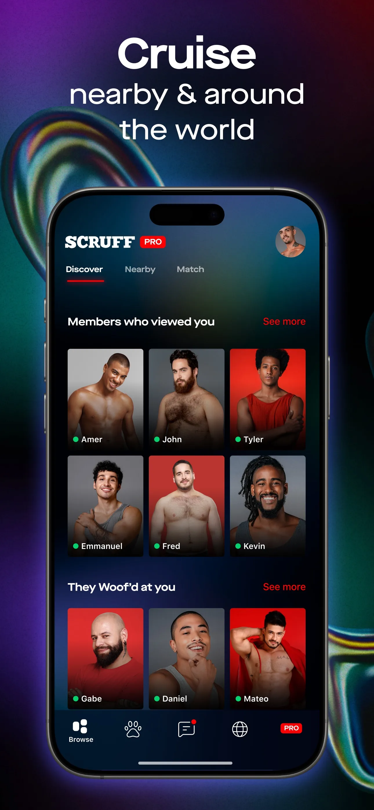 SCRUFF - Gay Dating & Chat iphone screenshot 2