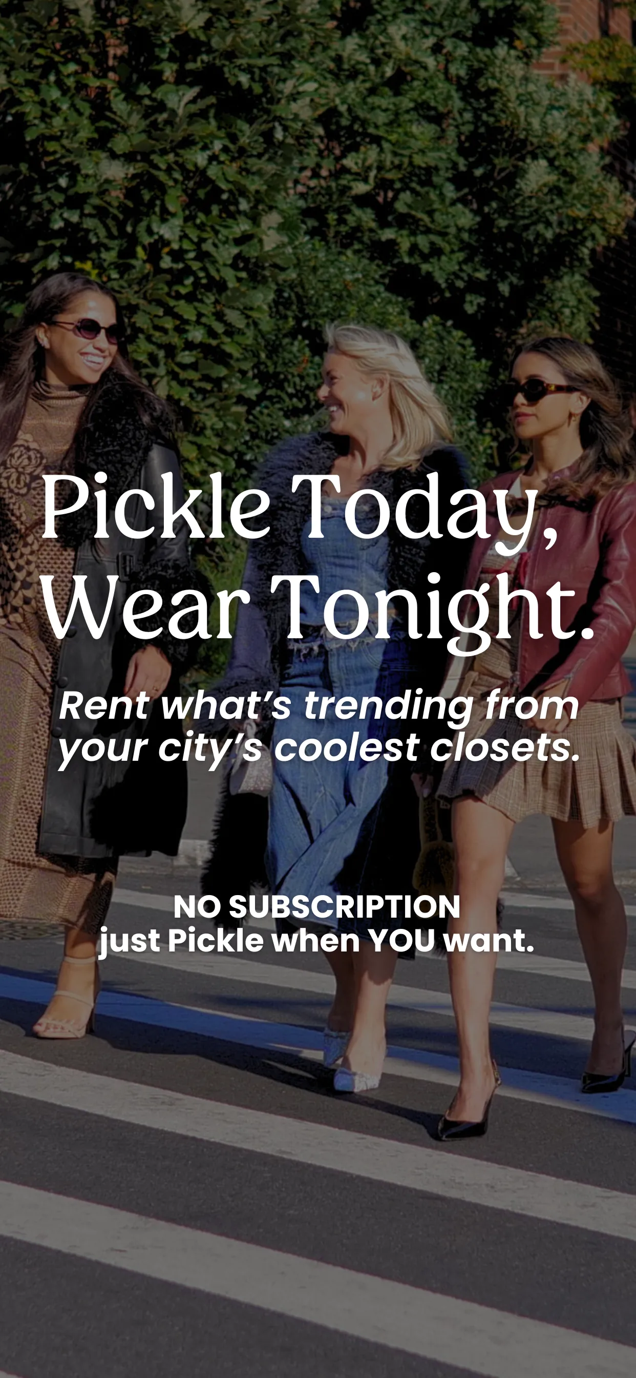 Pickle | Rent & Lend Fashion iphone screenshot 1