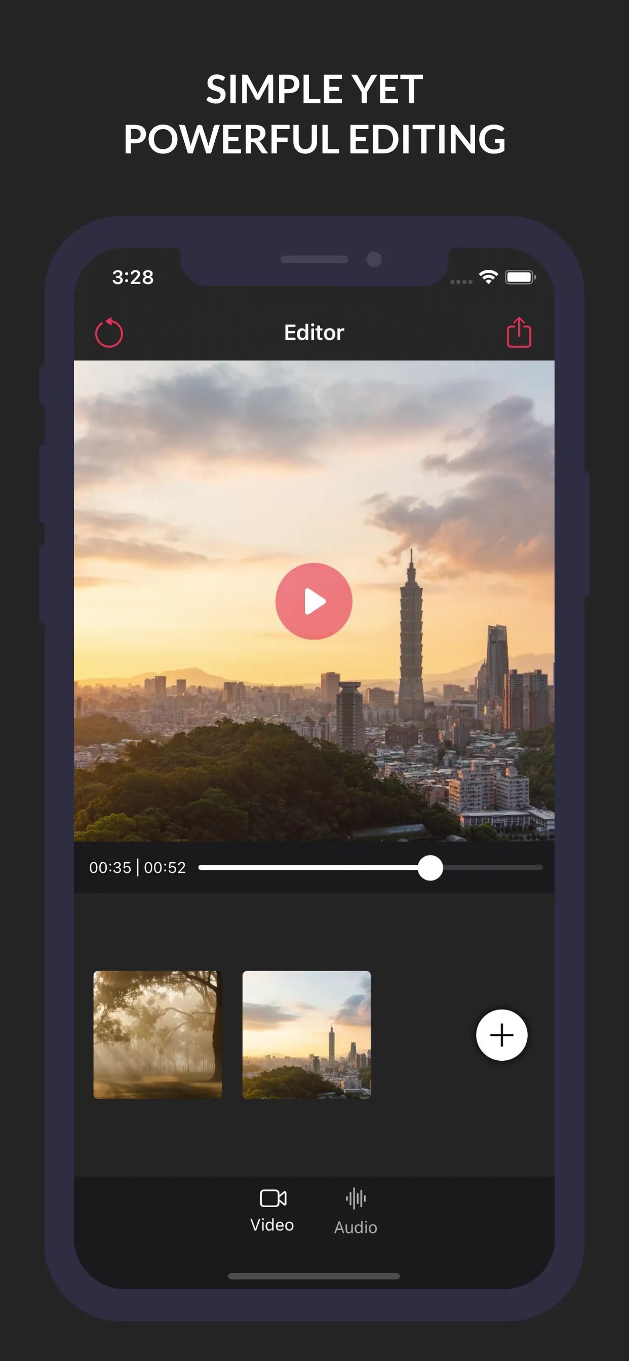 Add music to videos! iphone screenshot 2
