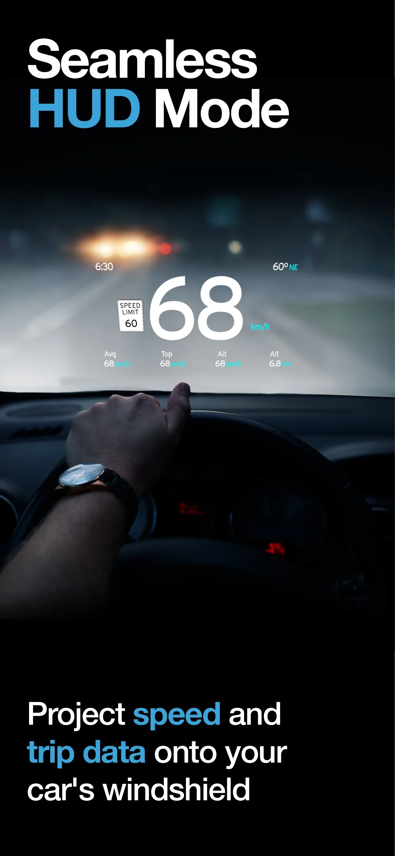 Speedometer GPS Digital MPH iphone screenshot 5
