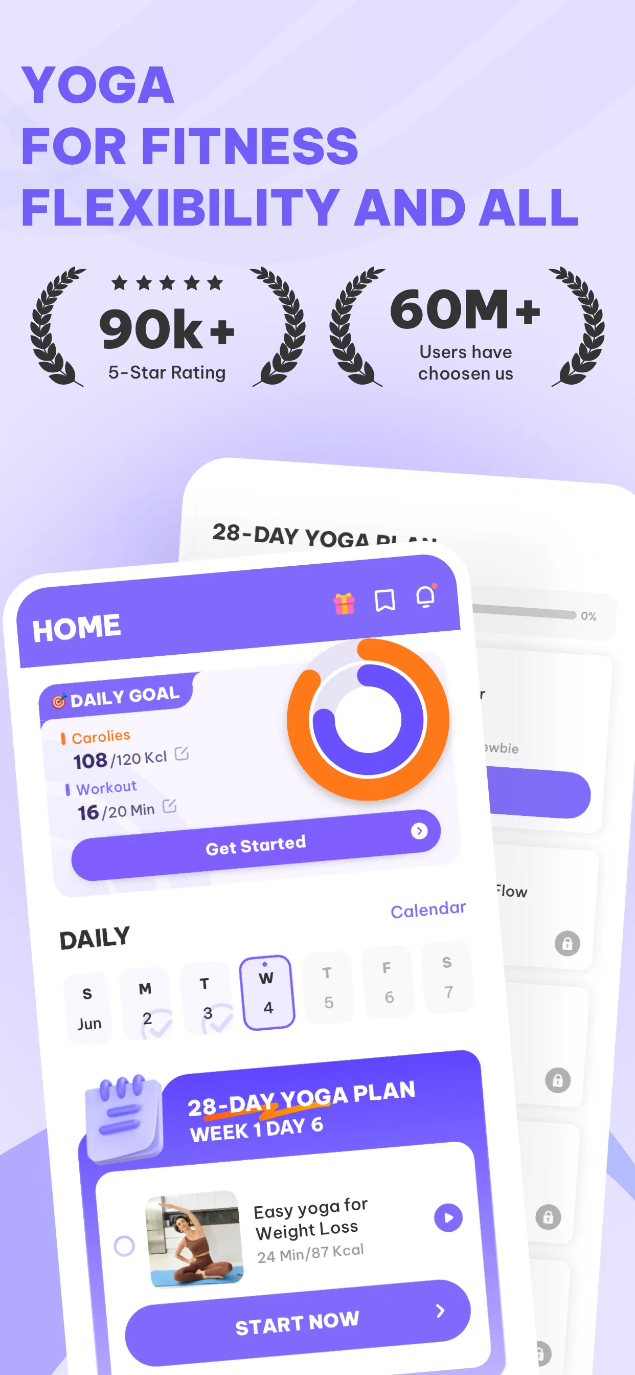 Daily Yoga: Yoga for Fitness® iphone screenshot 1