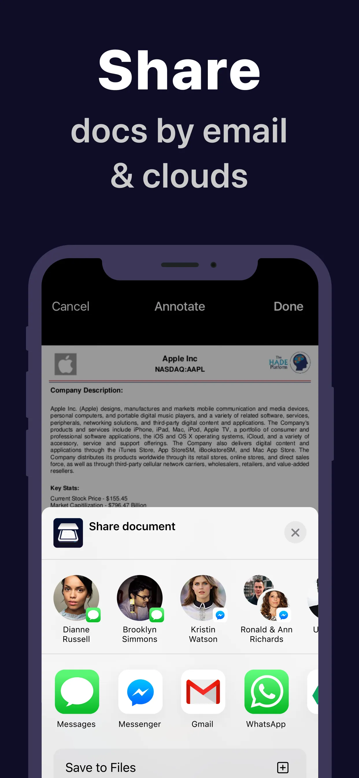 Scanner App: Docs Scan & Sign iphone screenshot 6