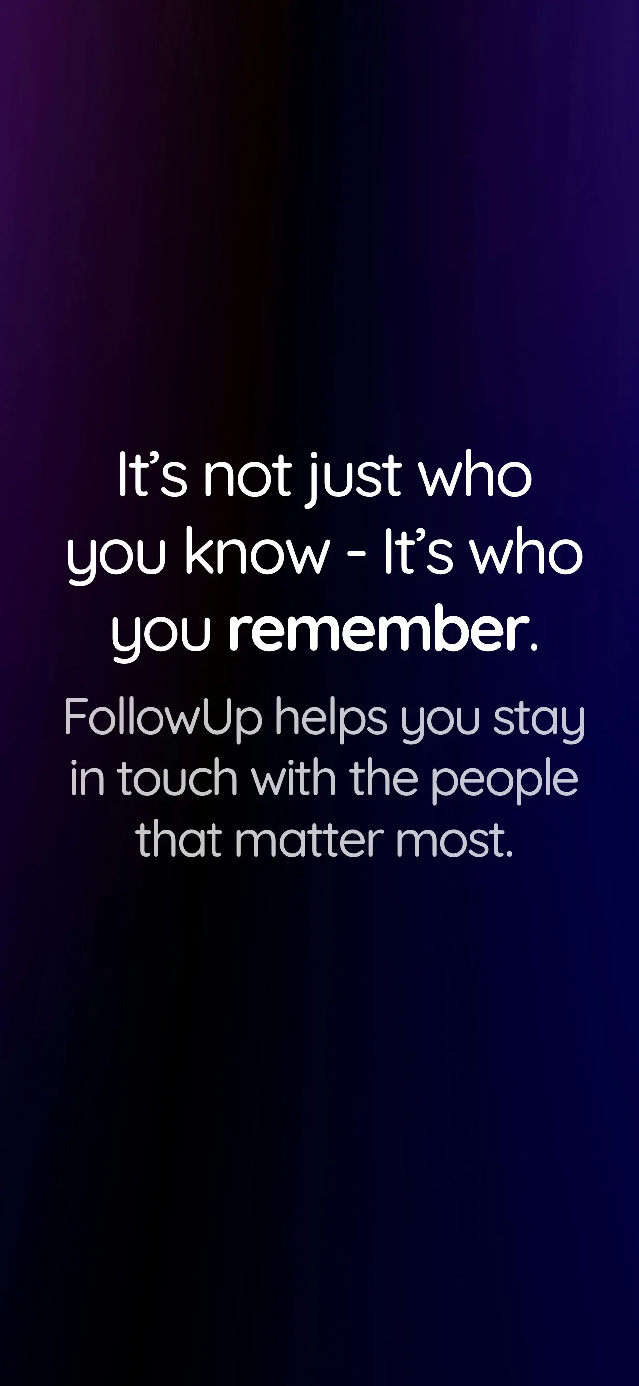 FollowUp | Never Lose Touch iphone screenshot 5