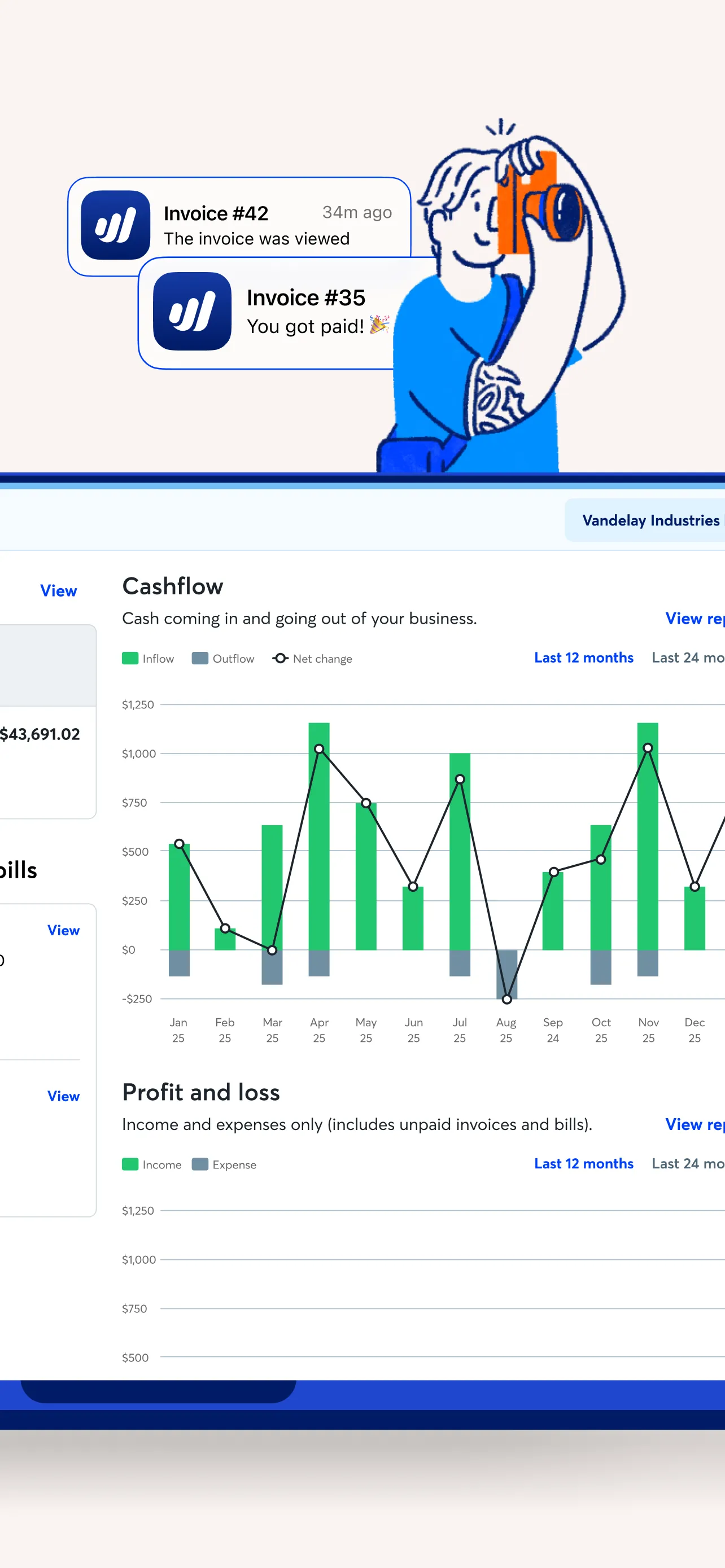 Wave: Small Business Software iphone screenshot 4