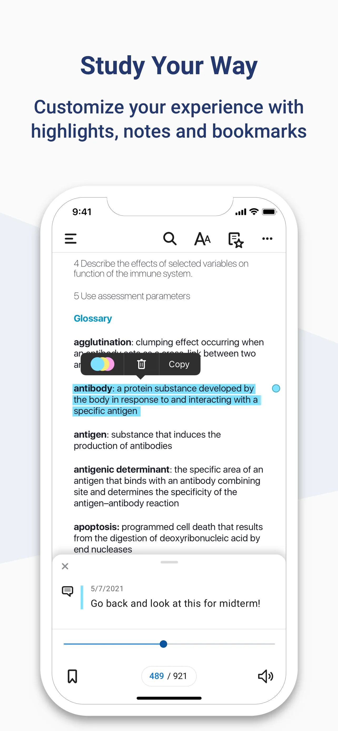 Yuzu eReader iphone screenshot 4
