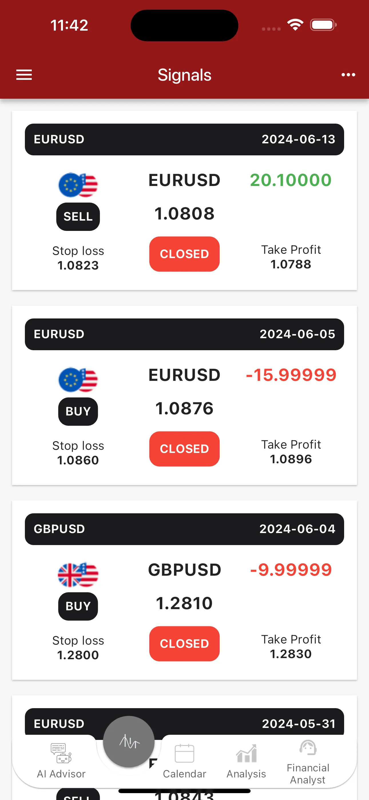 AX Analytics iphone screenshot 2
