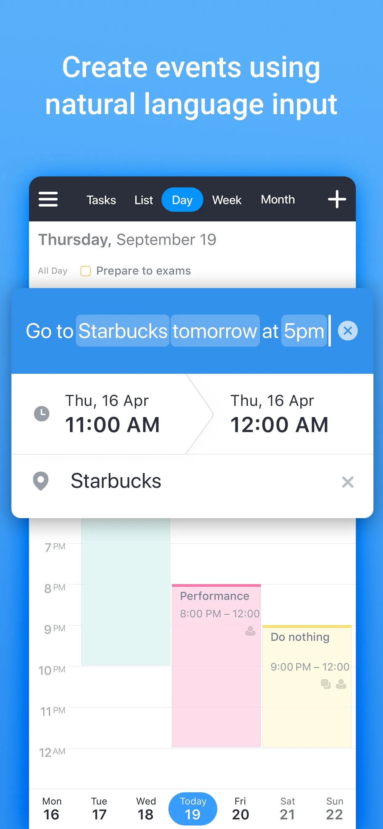 Calendars: Planner & Organizer iphone screenshot 8