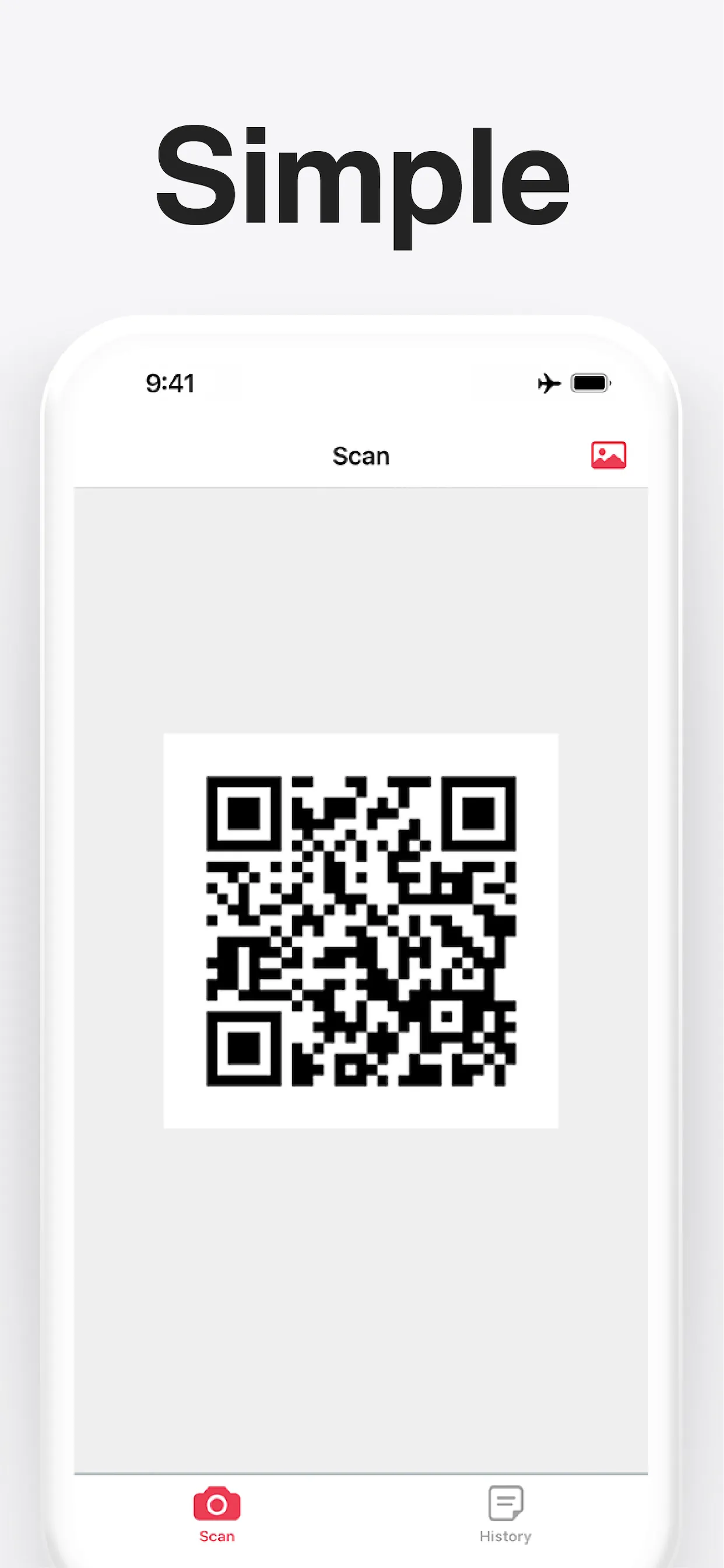 QR Code Reader: Quick Scan iphone screenshot 1
