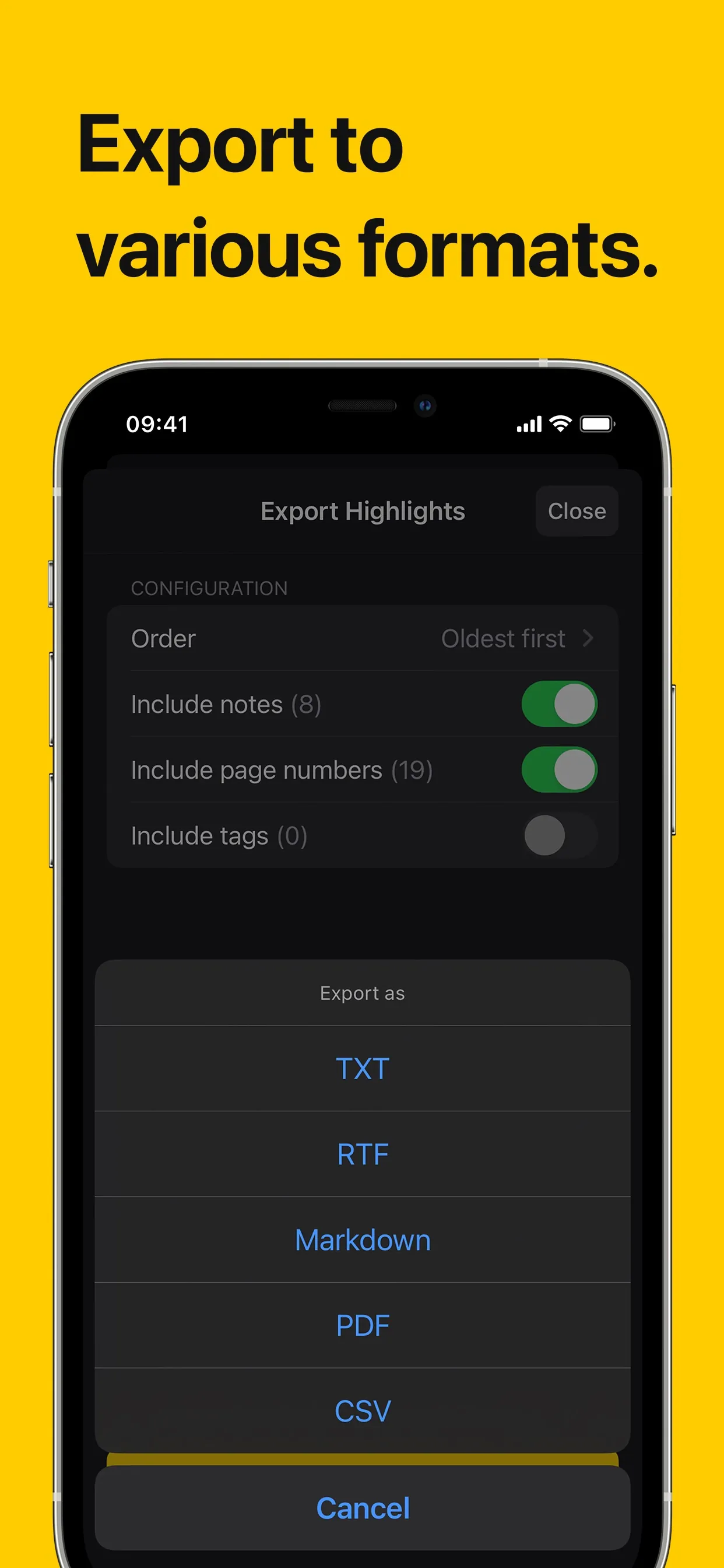 Highlighted: Book Highlights iphone screenshot 6