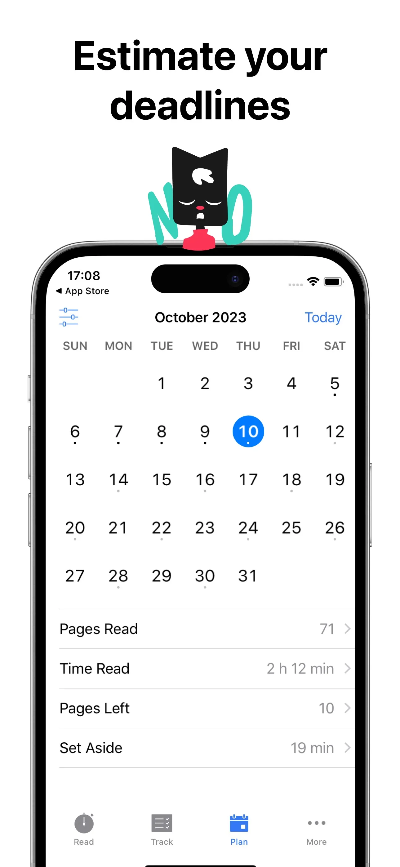 Reading Tracker, Planner: Leio iphone screenshot 3