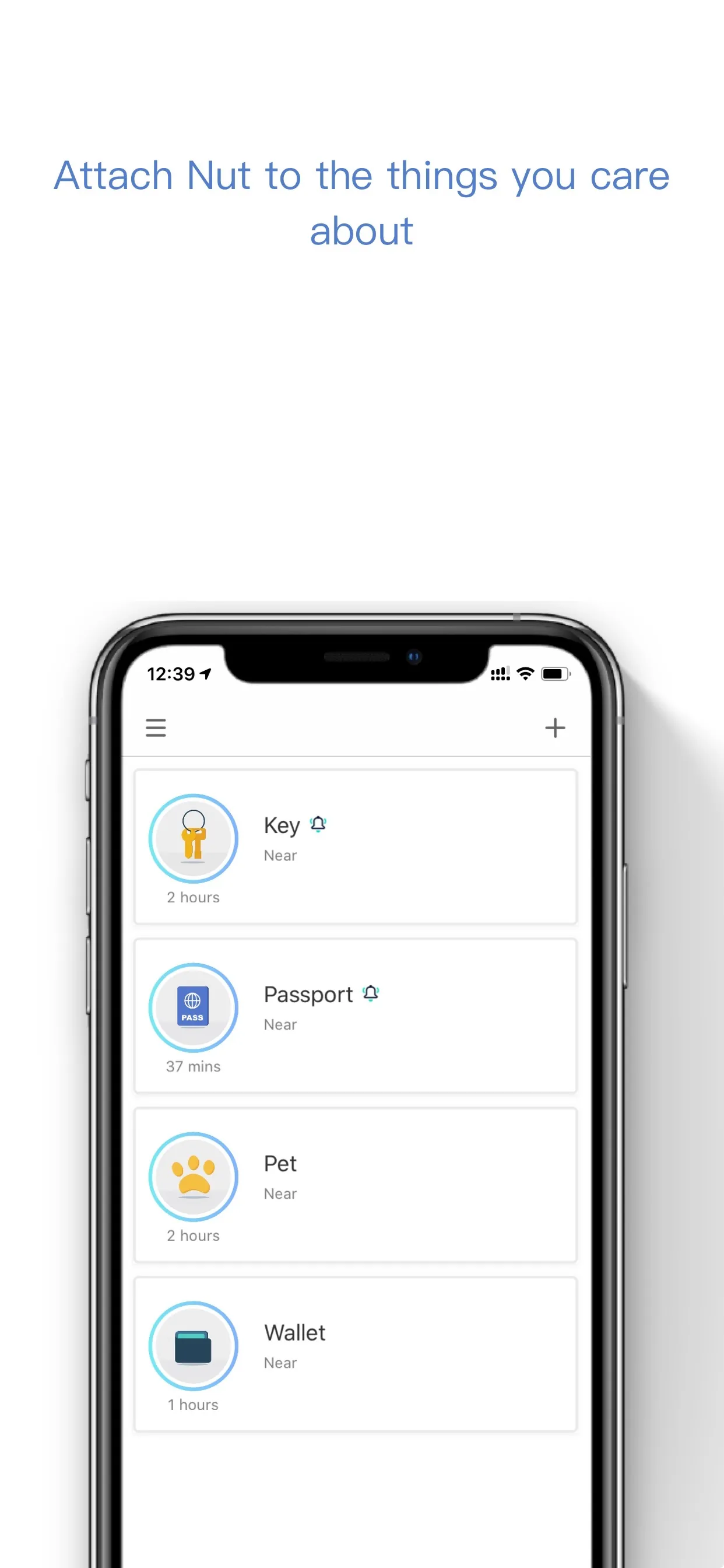 Nut - Smart Tracker iphone screenshot 1