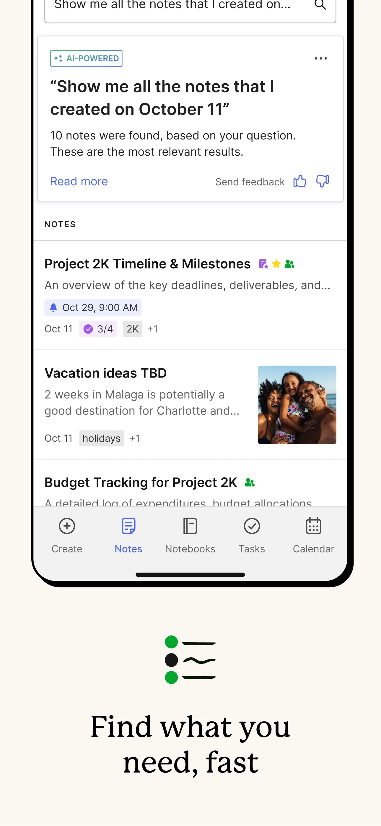 Evernote - Notes Organizer iphone screenshot 4